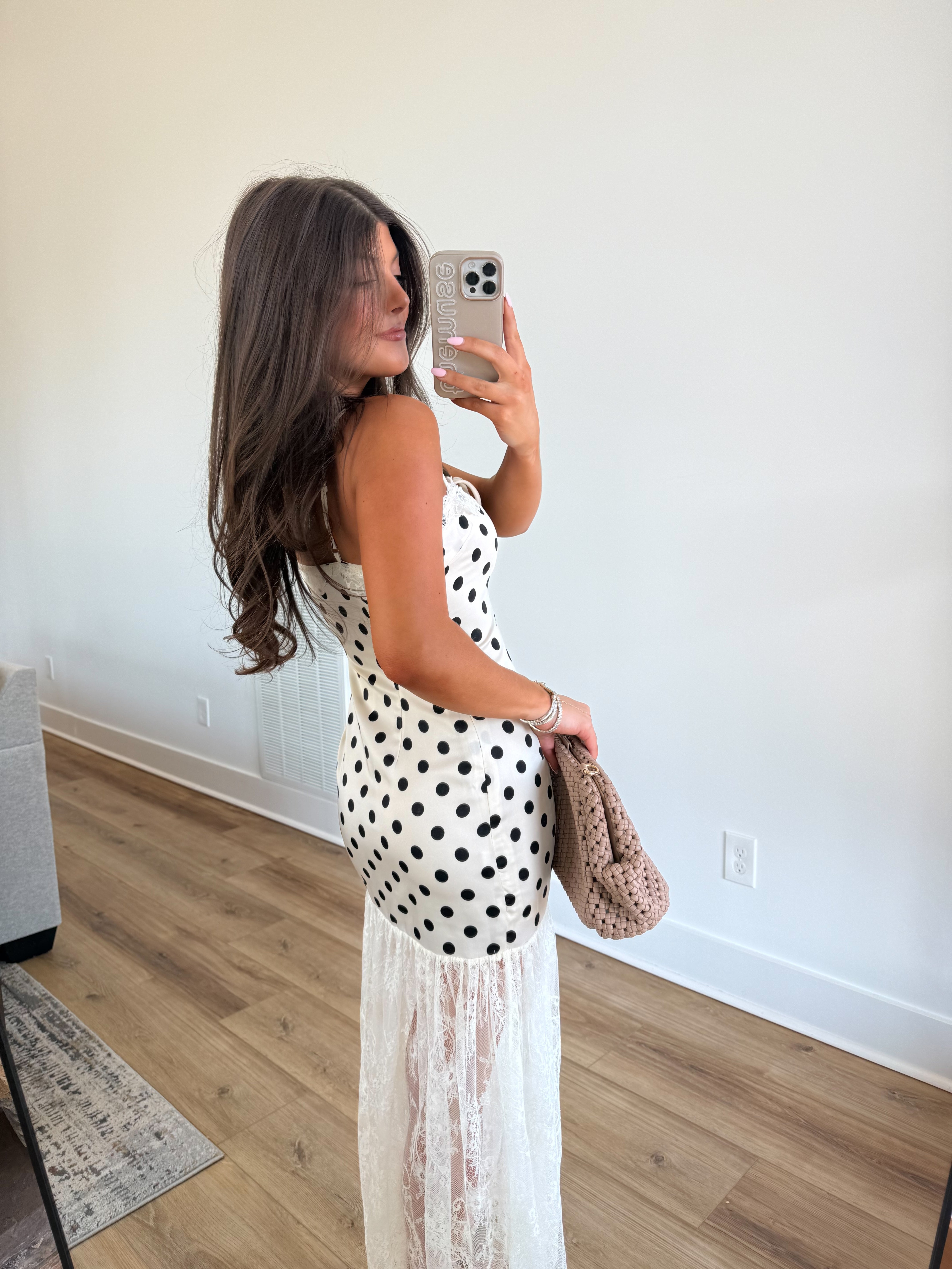 The Amour Lace Dress (White)