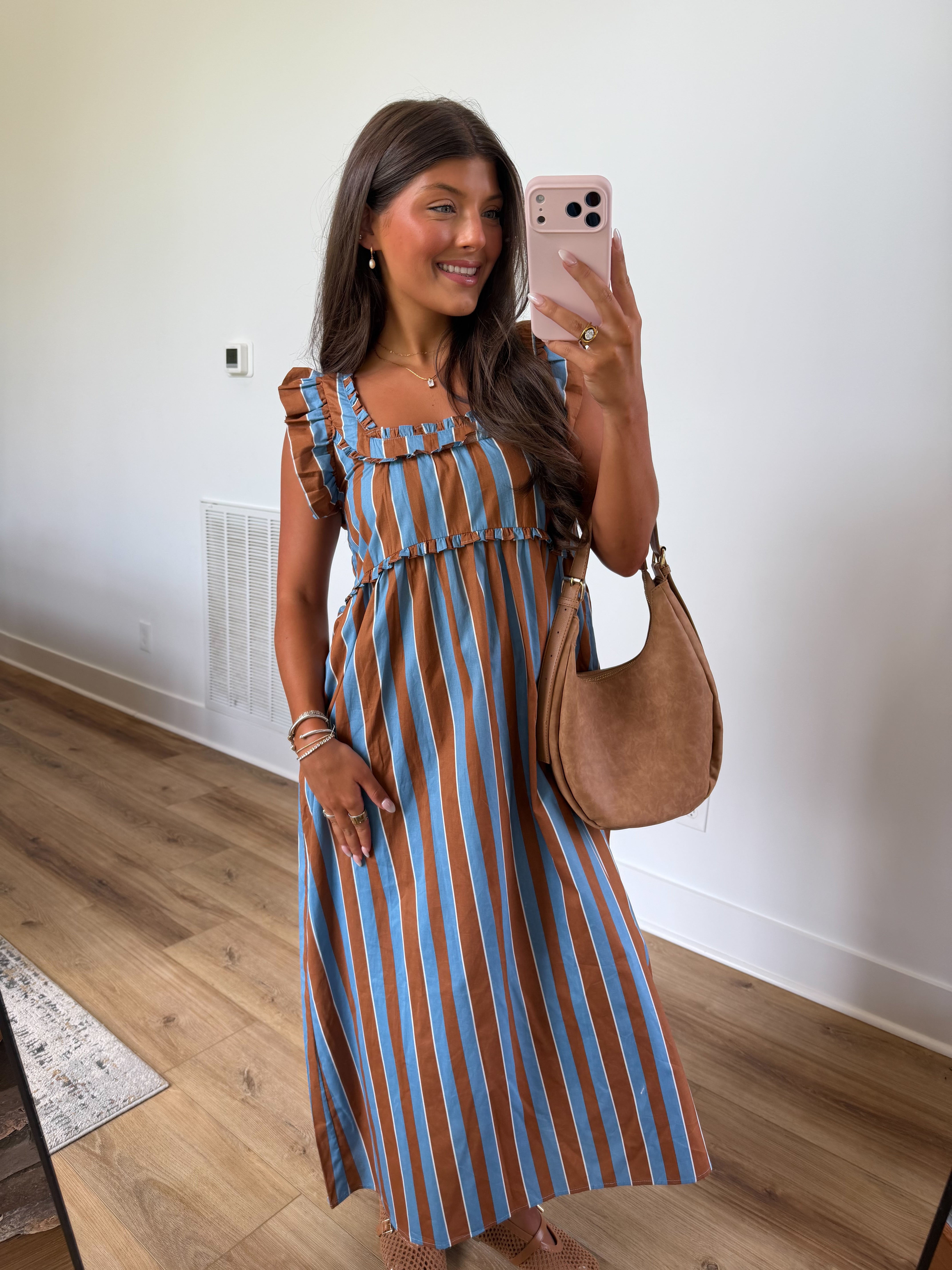 Blue Ridge Stripe Maxi