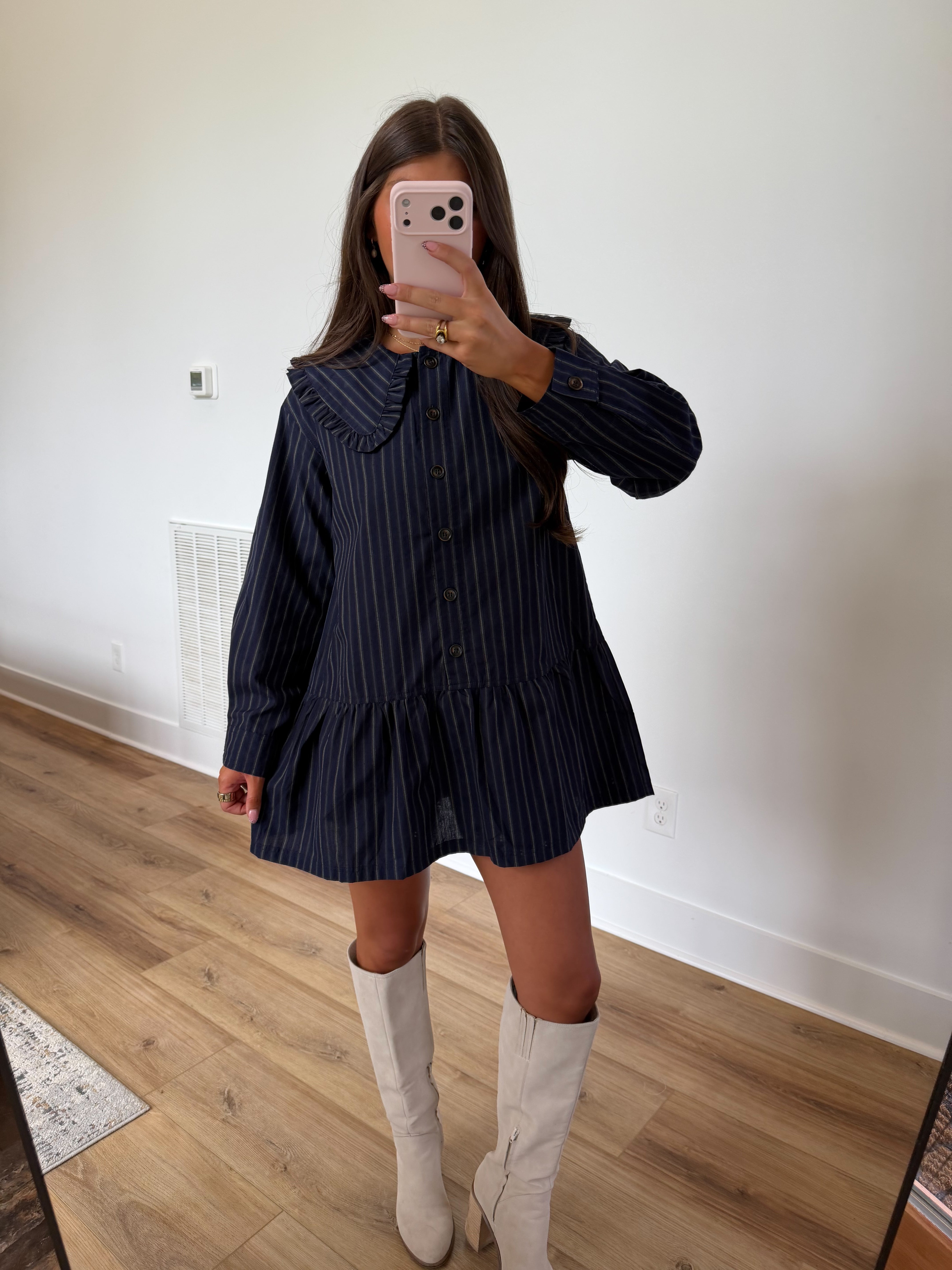 Kylina Collar Mini Dress