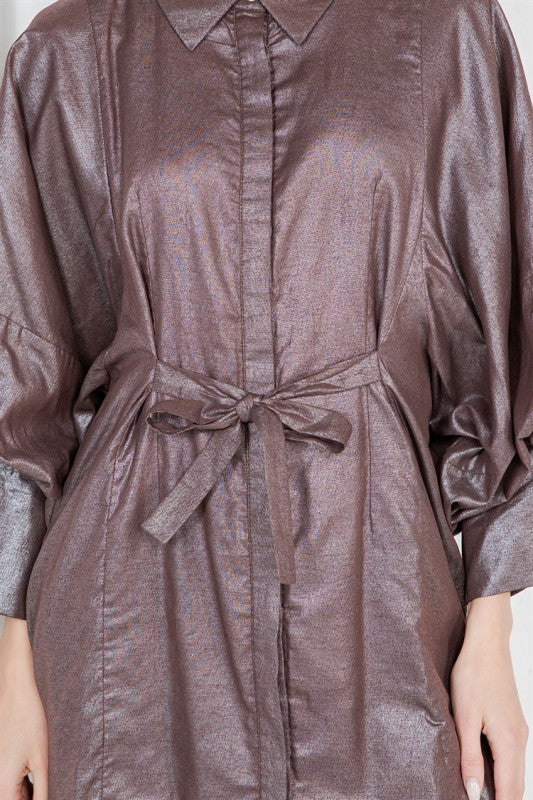 The Bronze Aura Dress