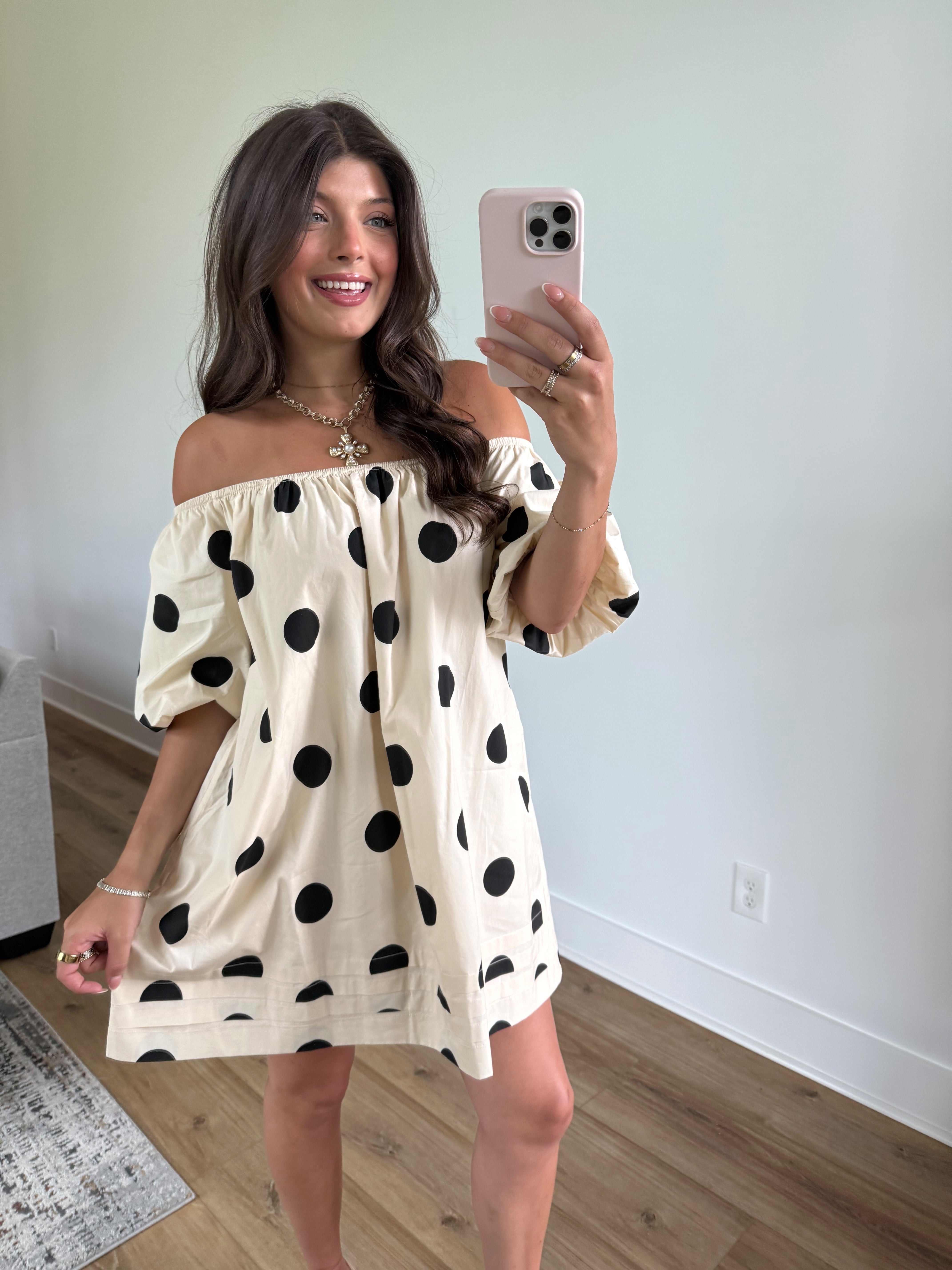 Polka Dot Island Escape Dress
