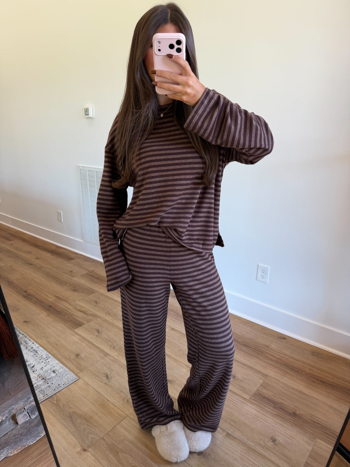 Mocha Mouse Stripe Set