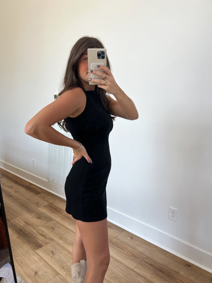 Staple Black Mini Dress