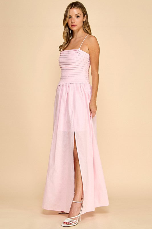 The Strawberry Linen Dress (Restock)