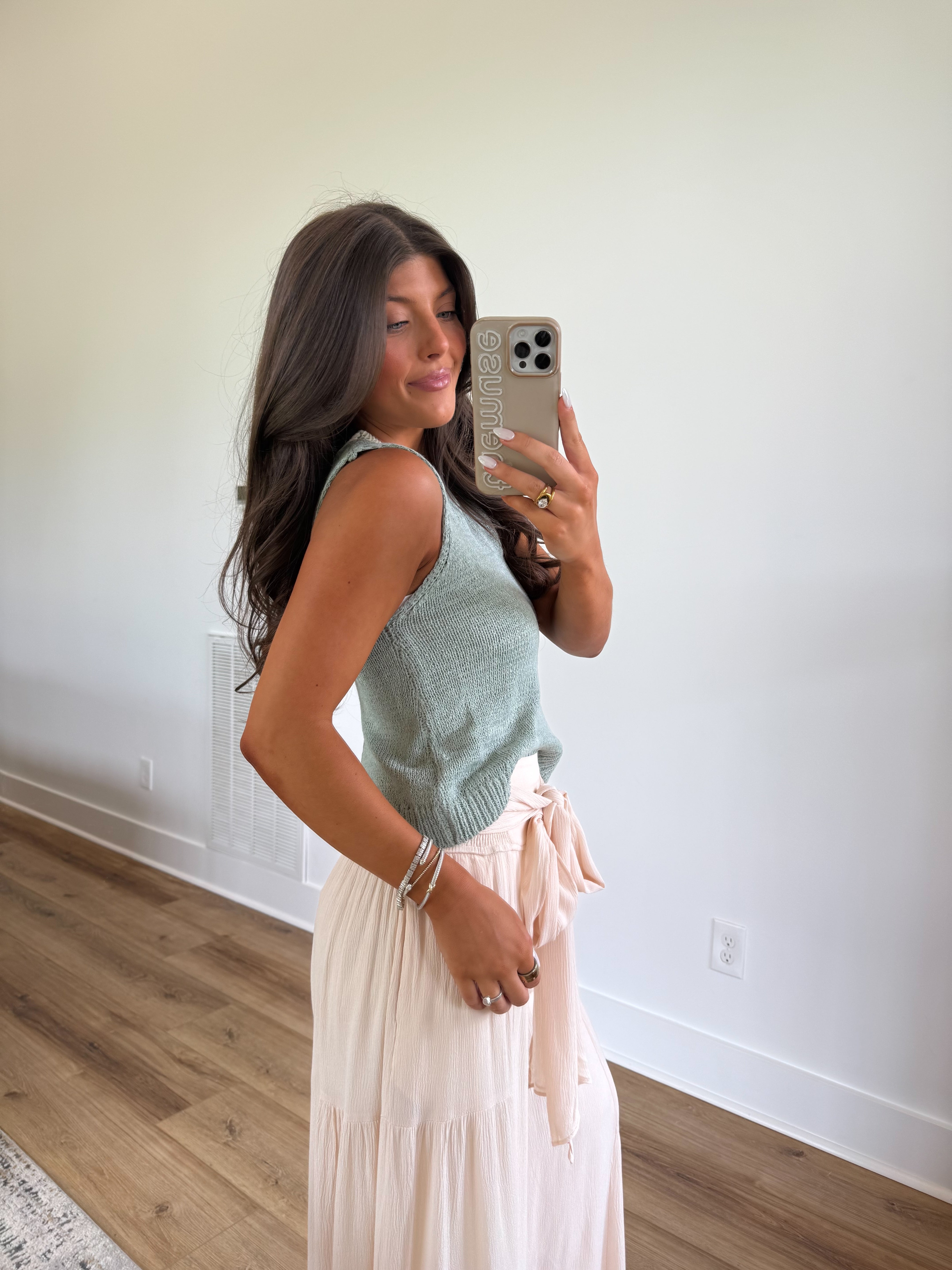 Seafoam Sally Top