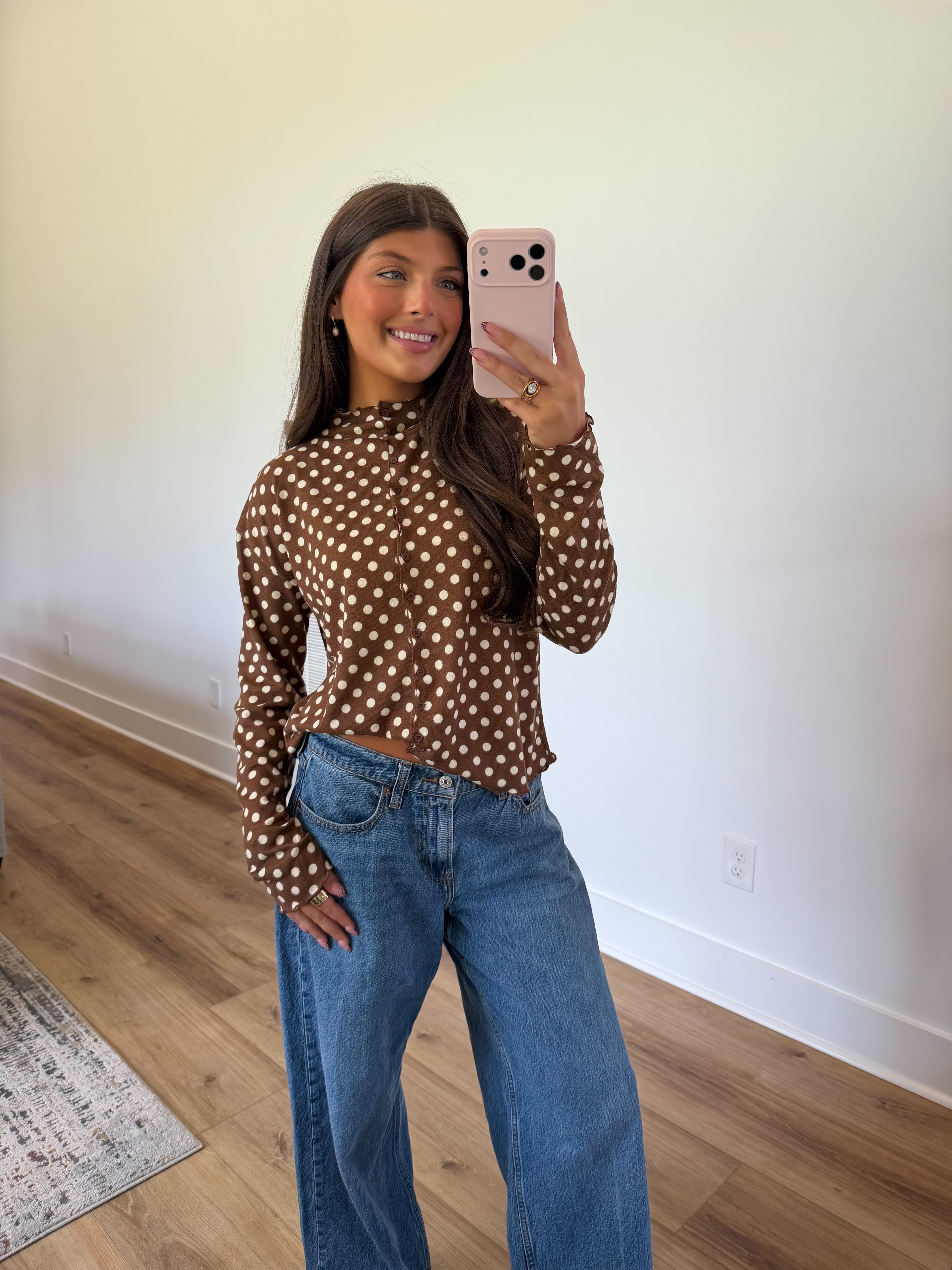 Mabel Polka Dot Cardigan