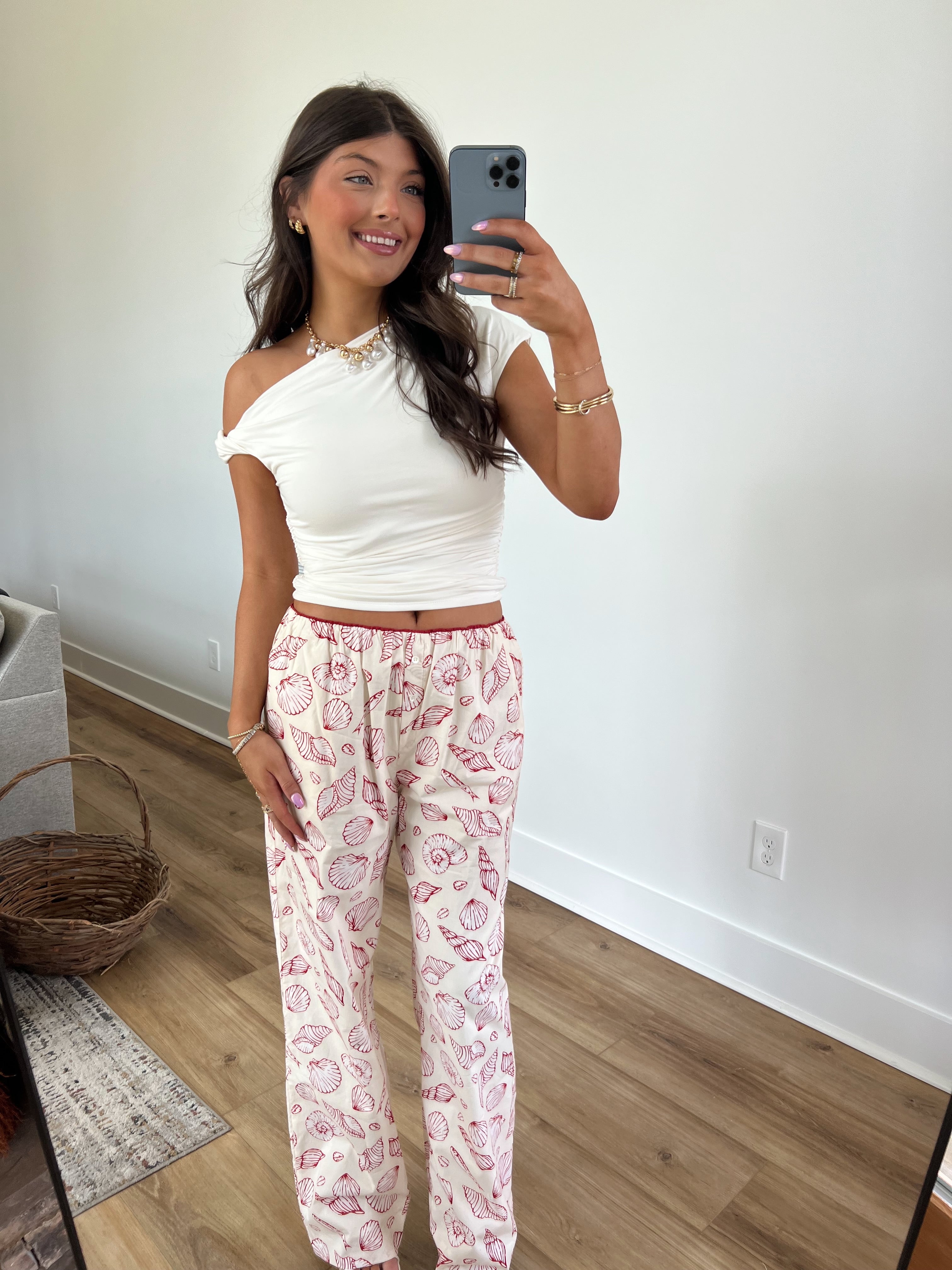 Seashell Boxer Pants
