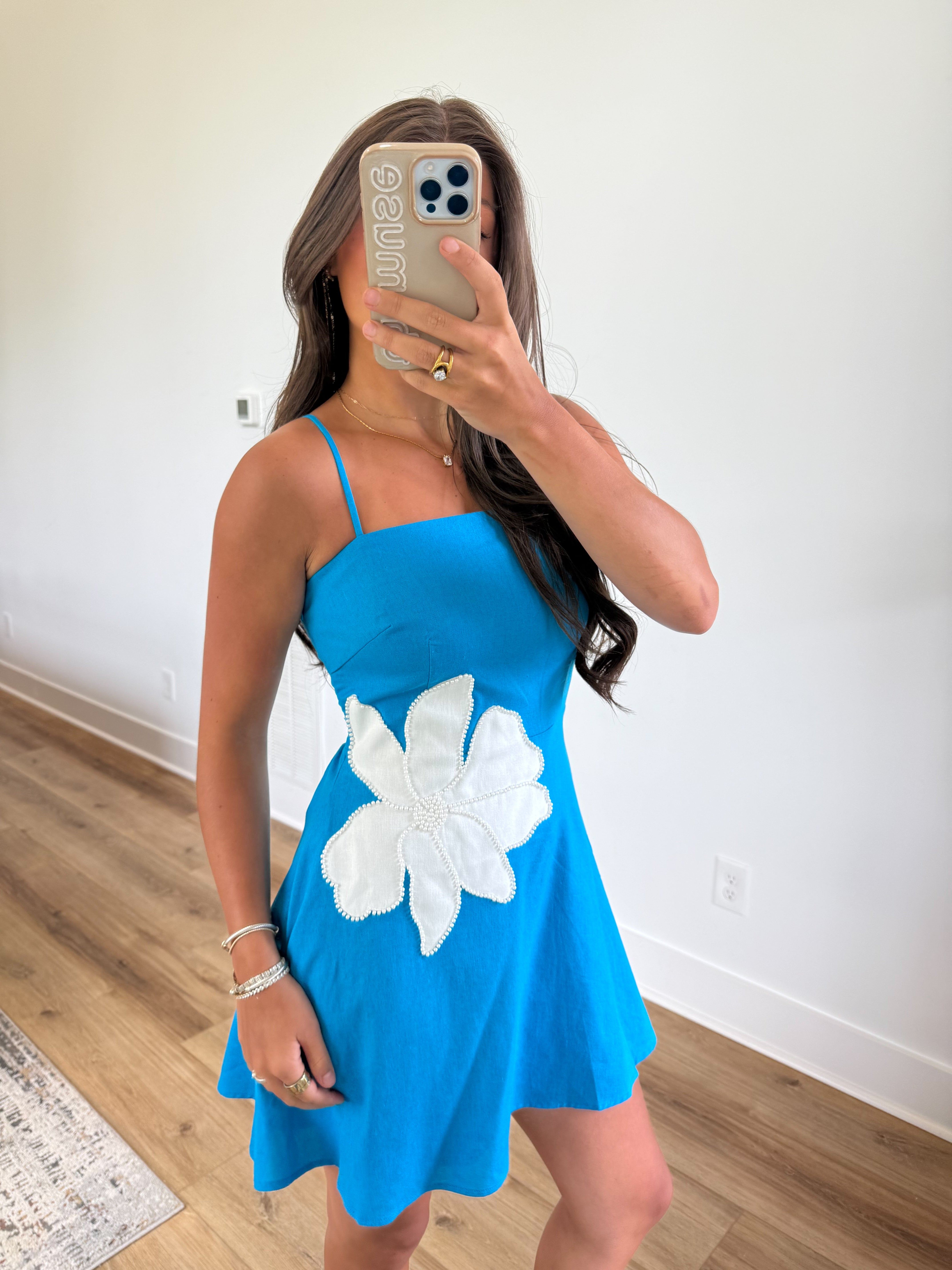 Blue Hibiscus Mini