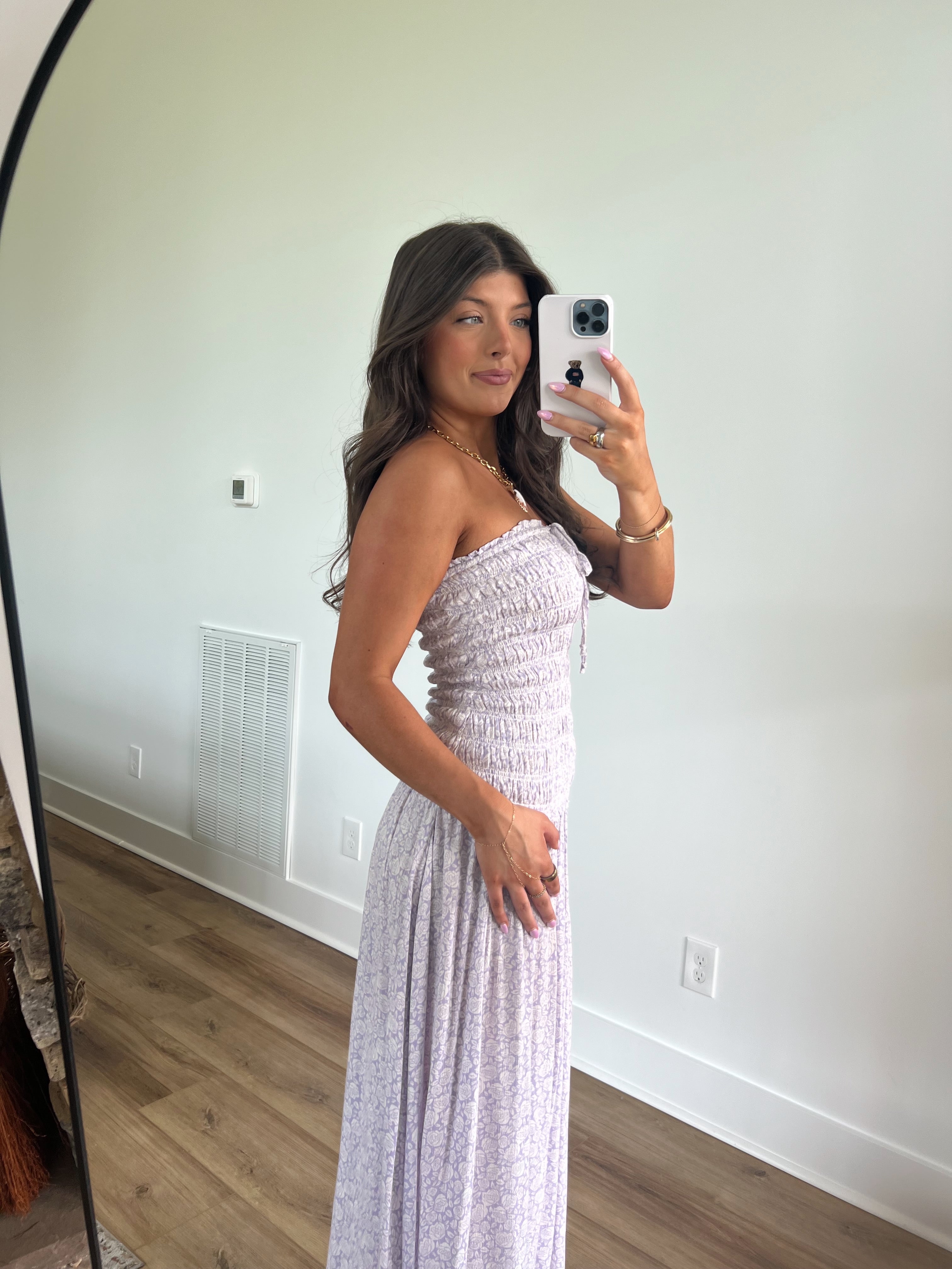 Haley Smocked Maxi Dress