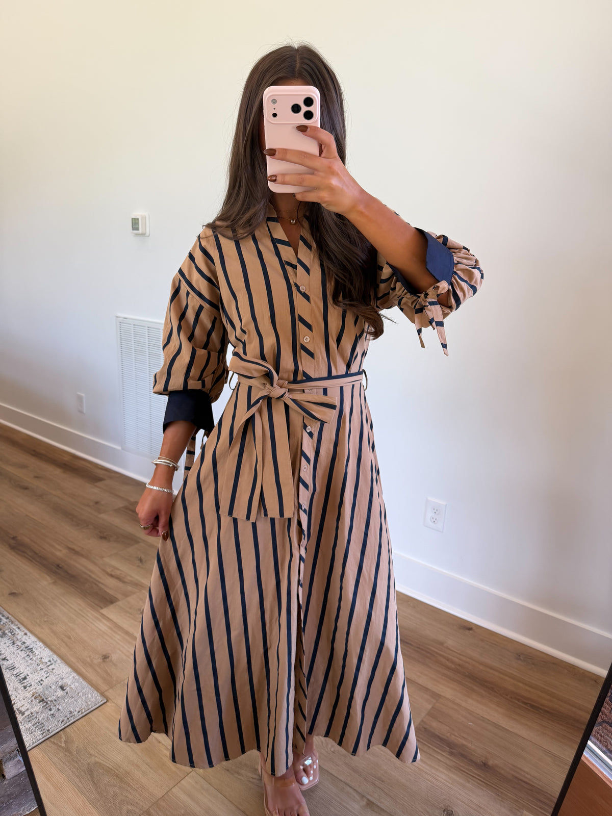 Blueberry Brown Sugar Midi Dress