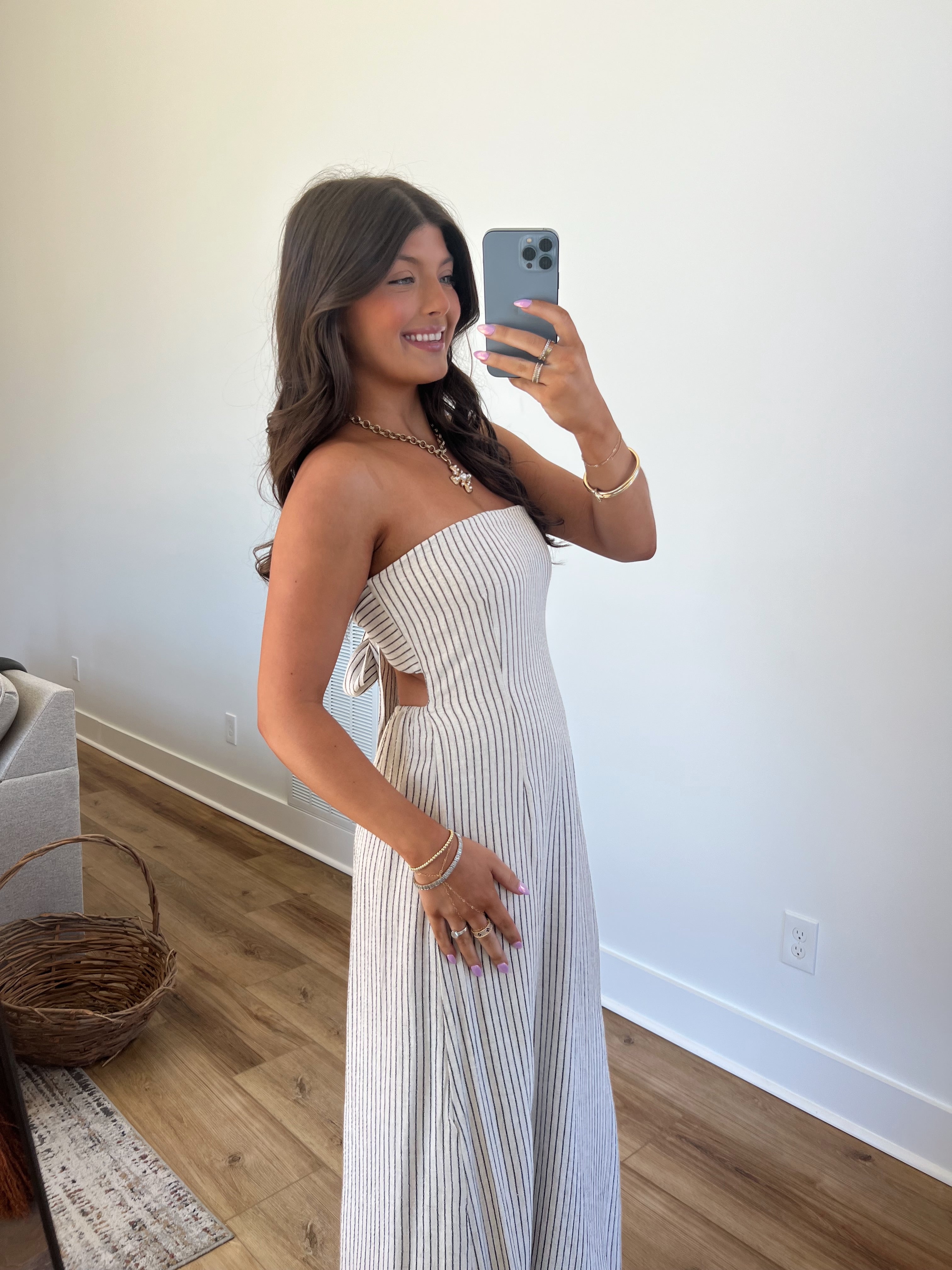 Cali Stripe Maxi Dress (Restock)
