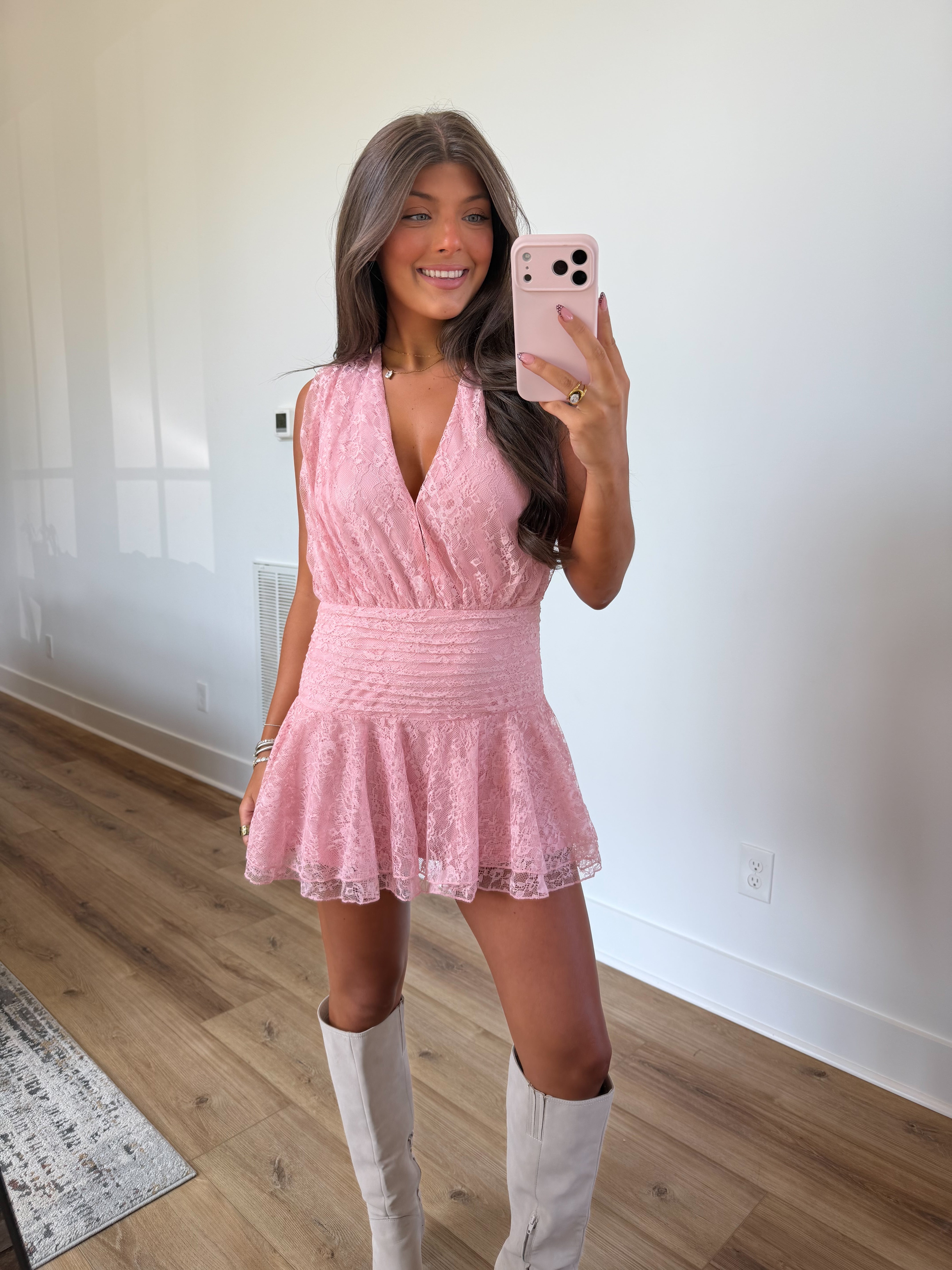 Moroney Lace Mini Dress