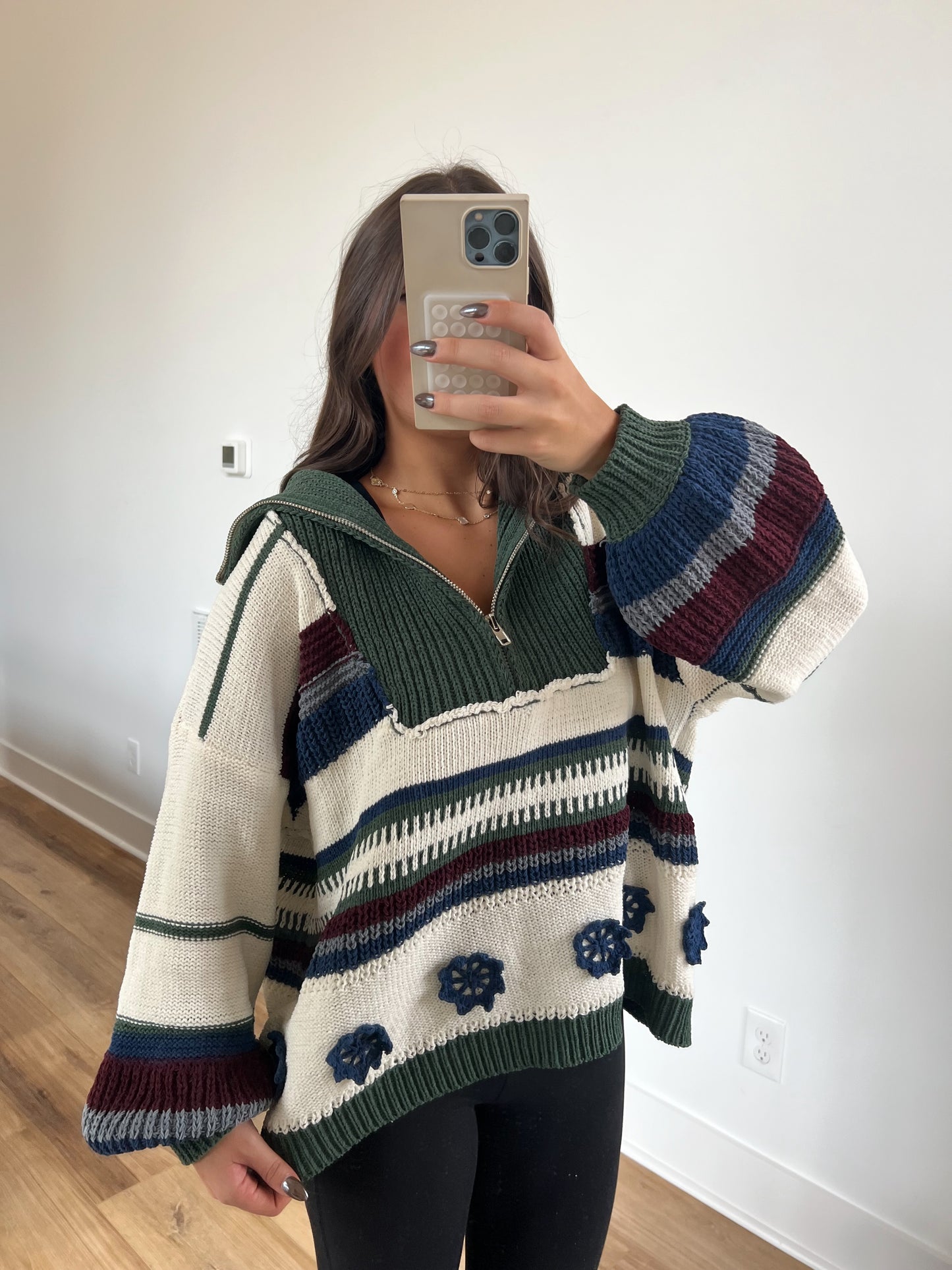 Dreamy Pullover (Green Multi)