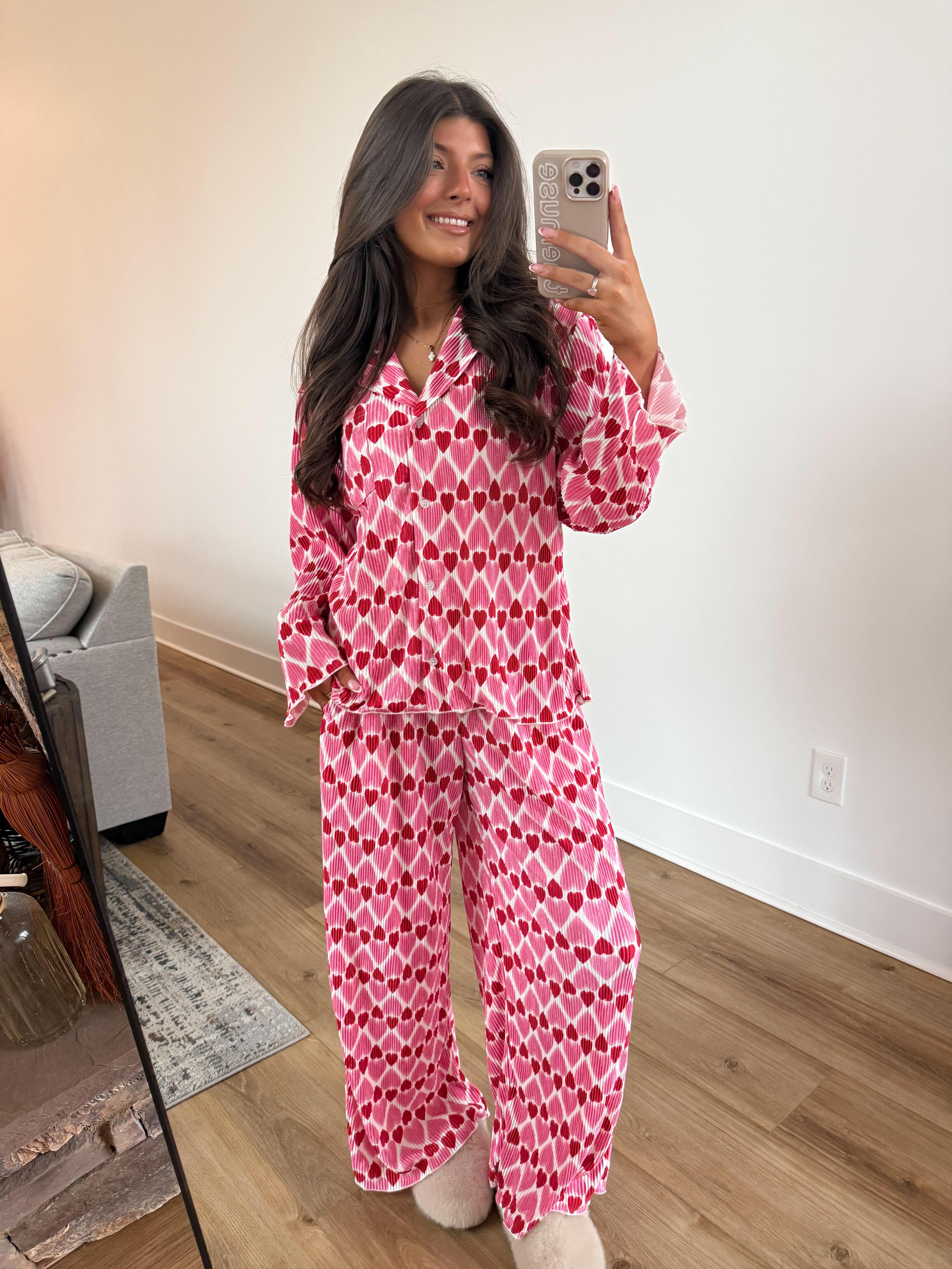 Dream in Hearts Pajamas