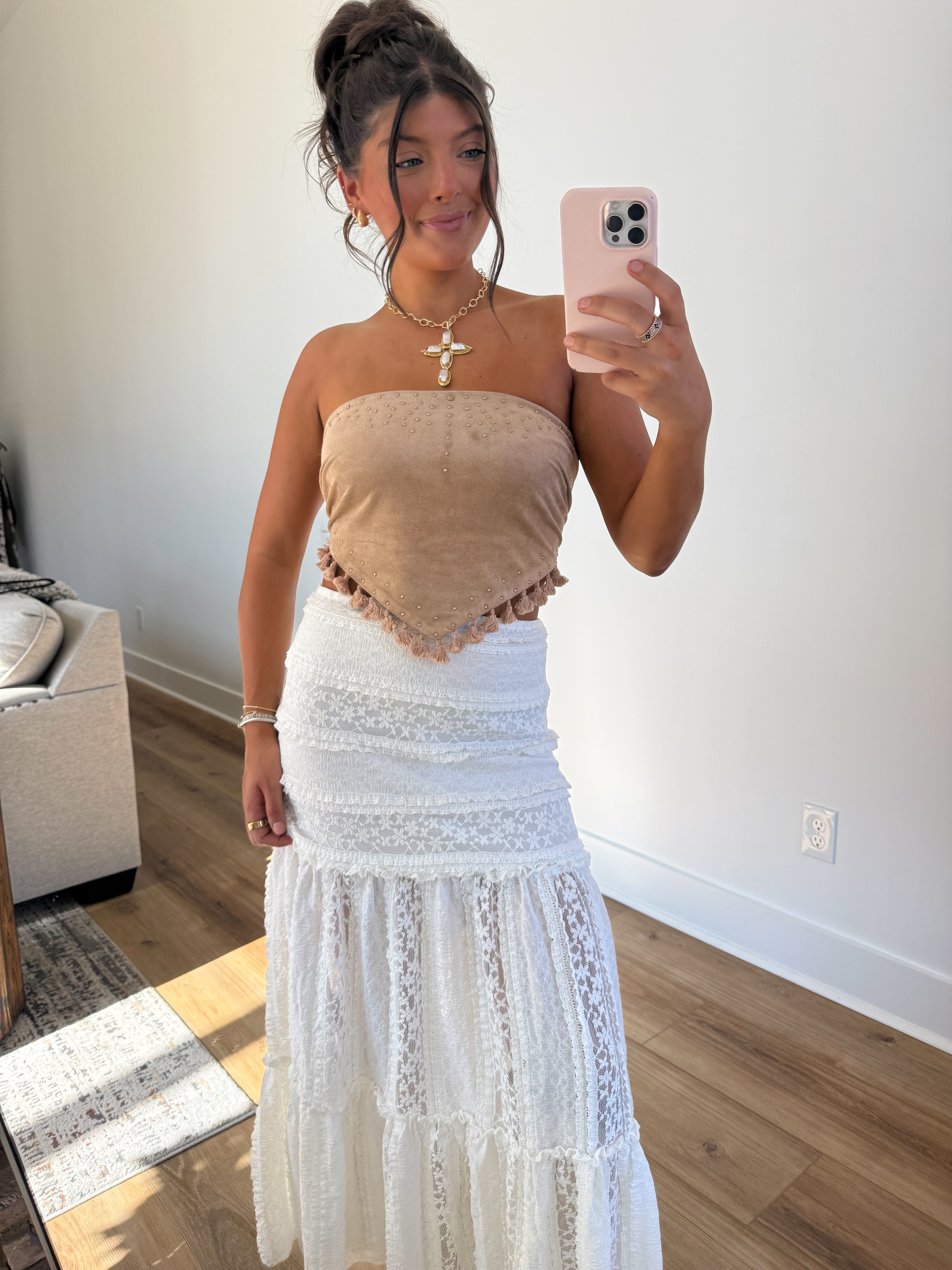 The Tied in Tassels Top