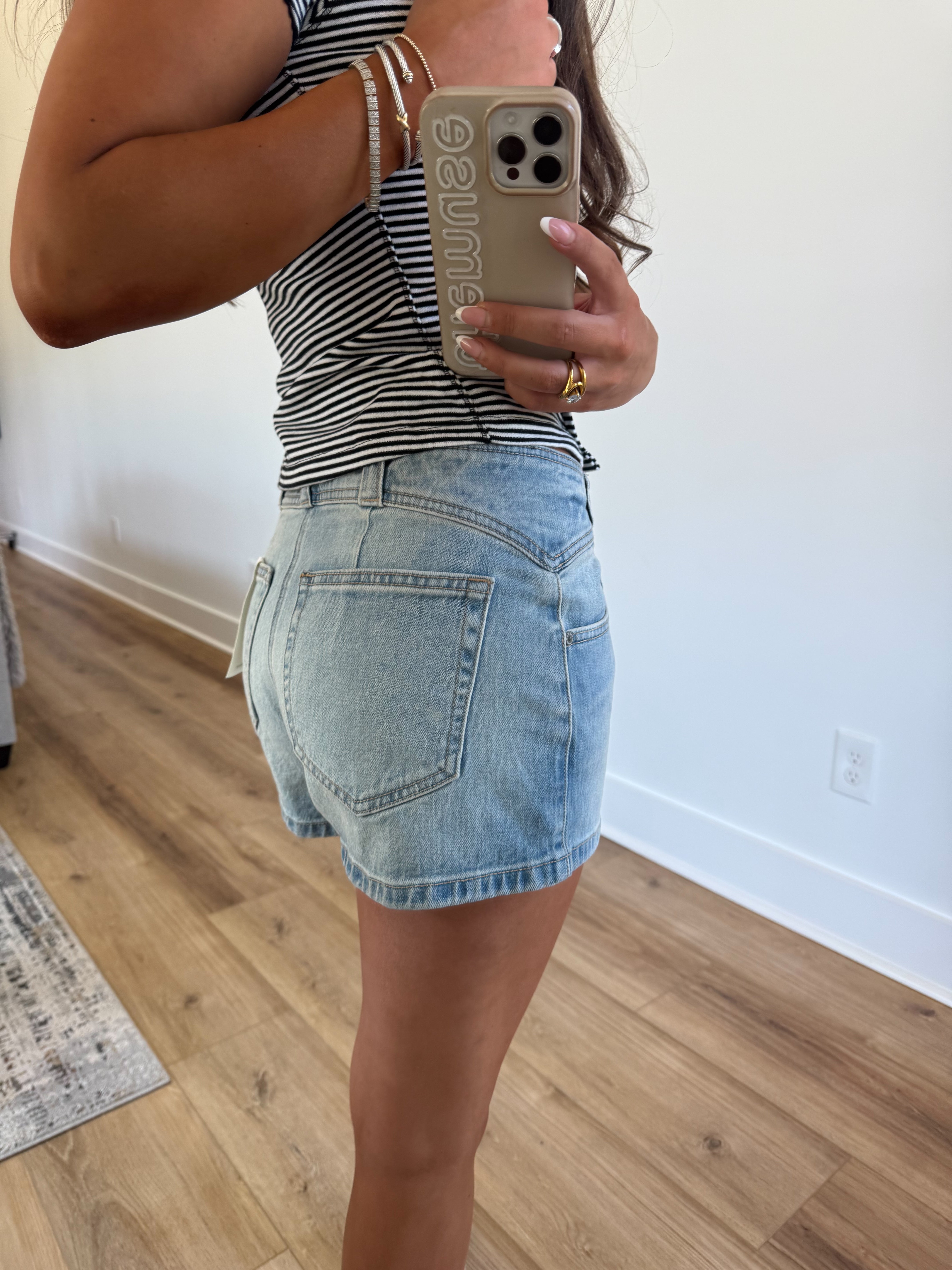 Blue Jean Baby Shorts