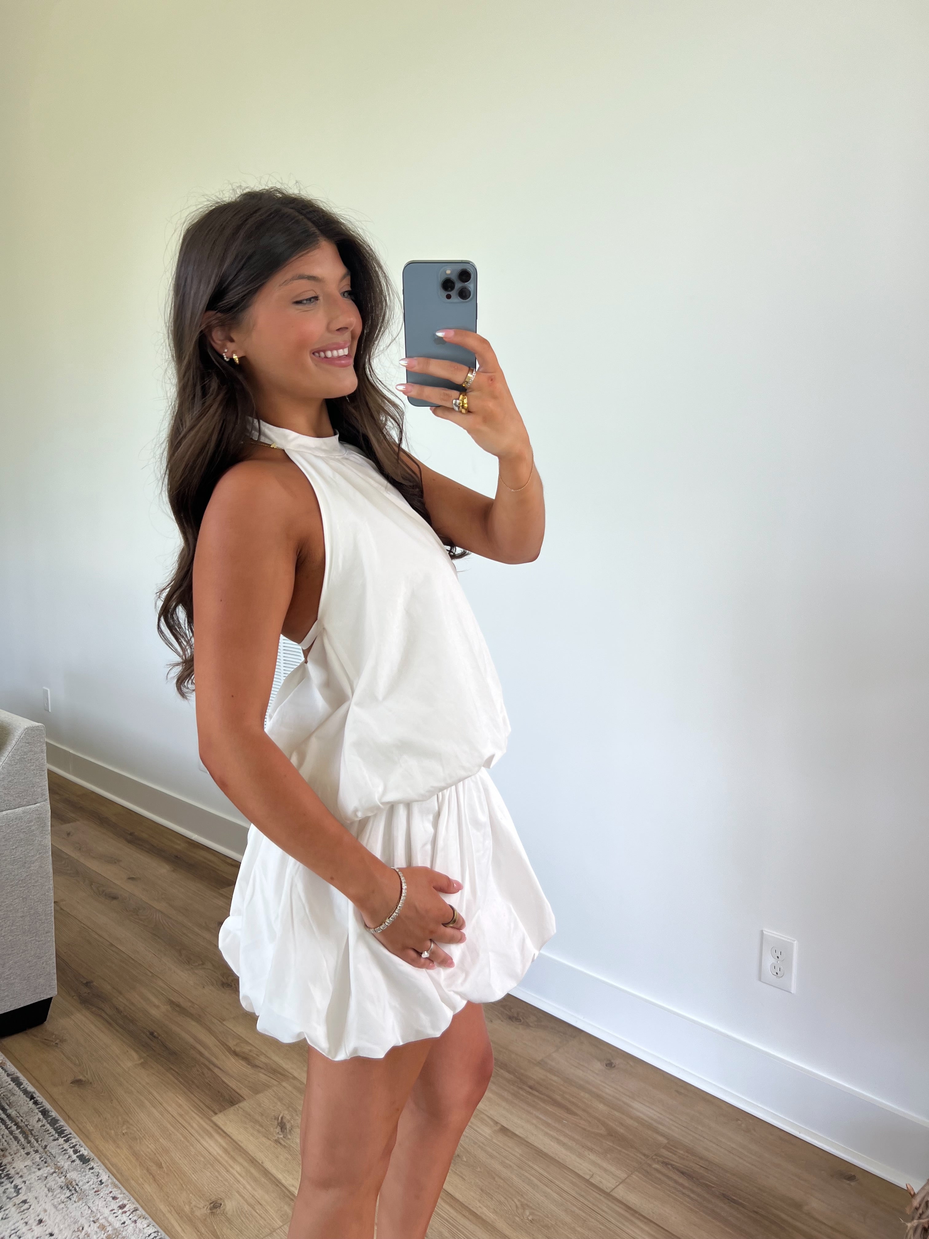 Bubble Halter Dress