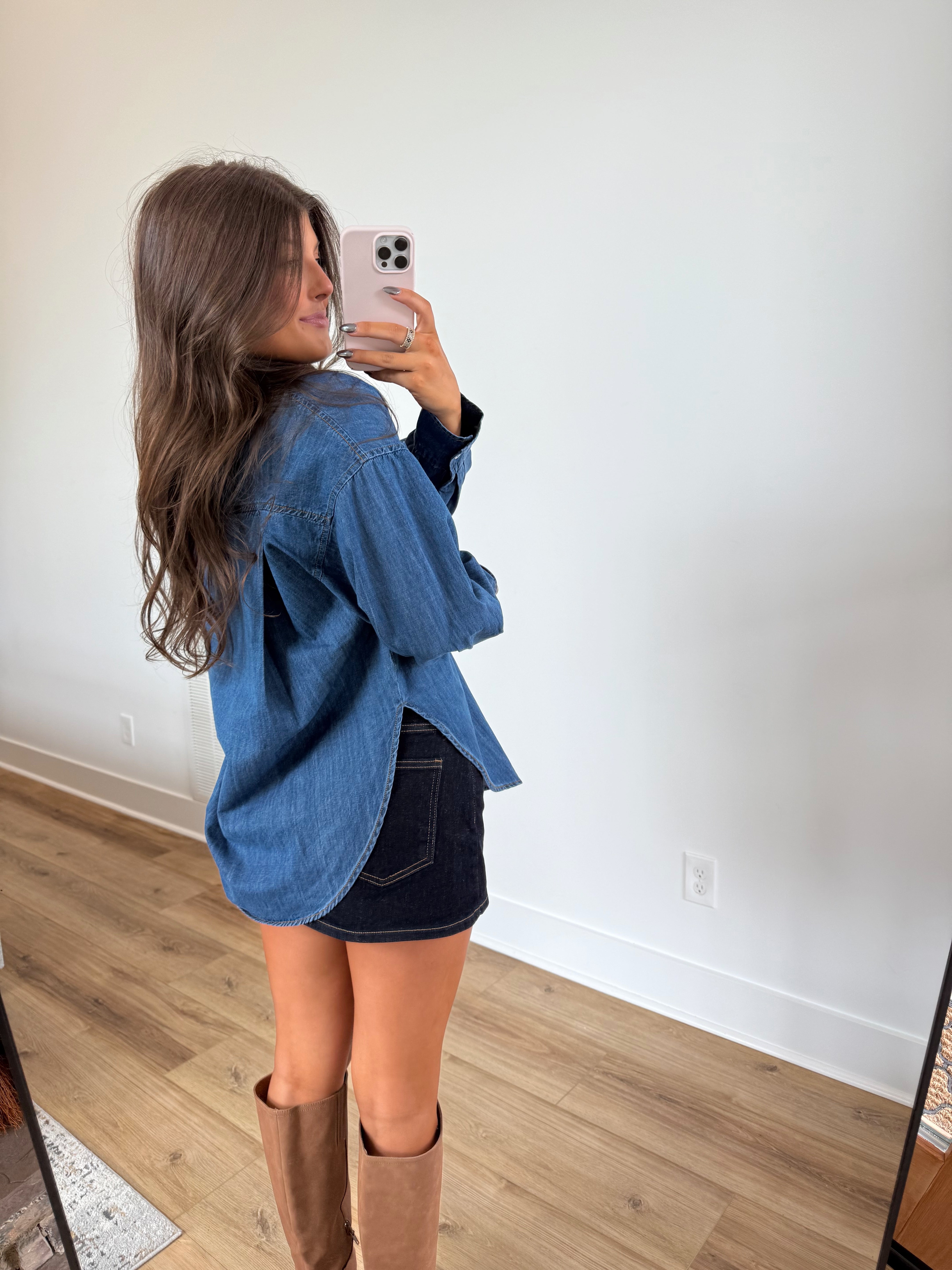 Boyfriend Denim Shirt