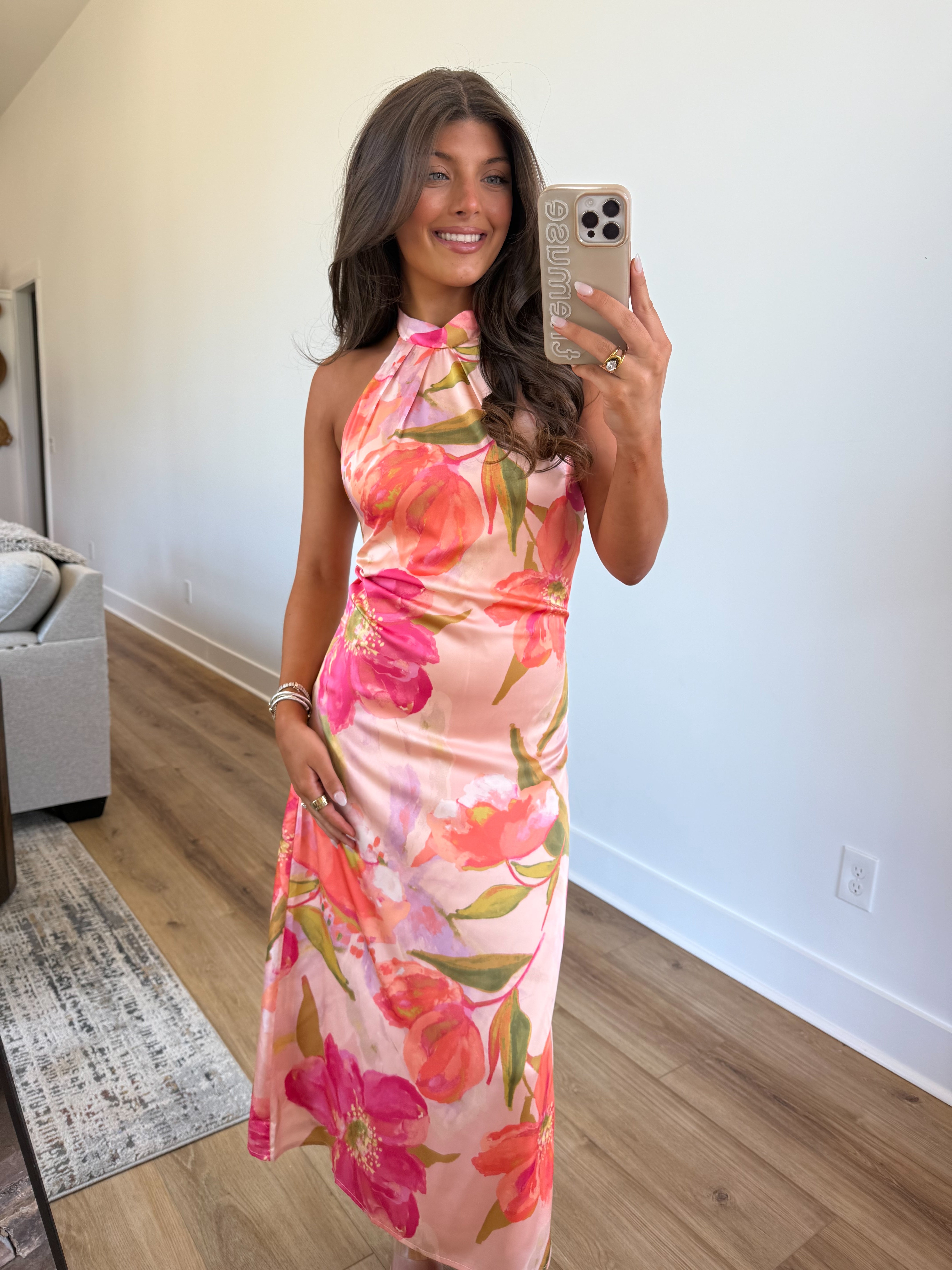 Capri Floral Midi