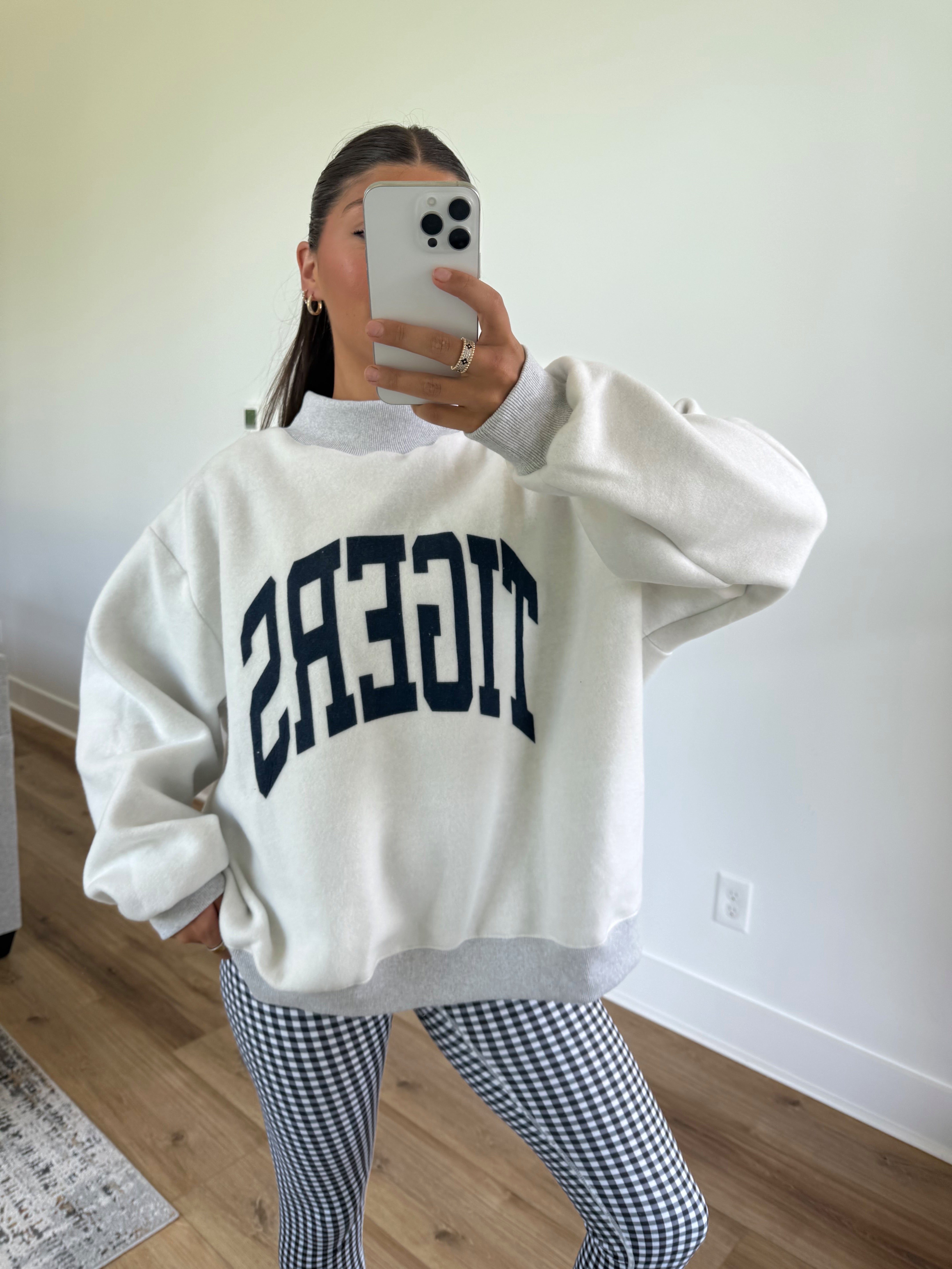 War Damn x Tigers Mockneck