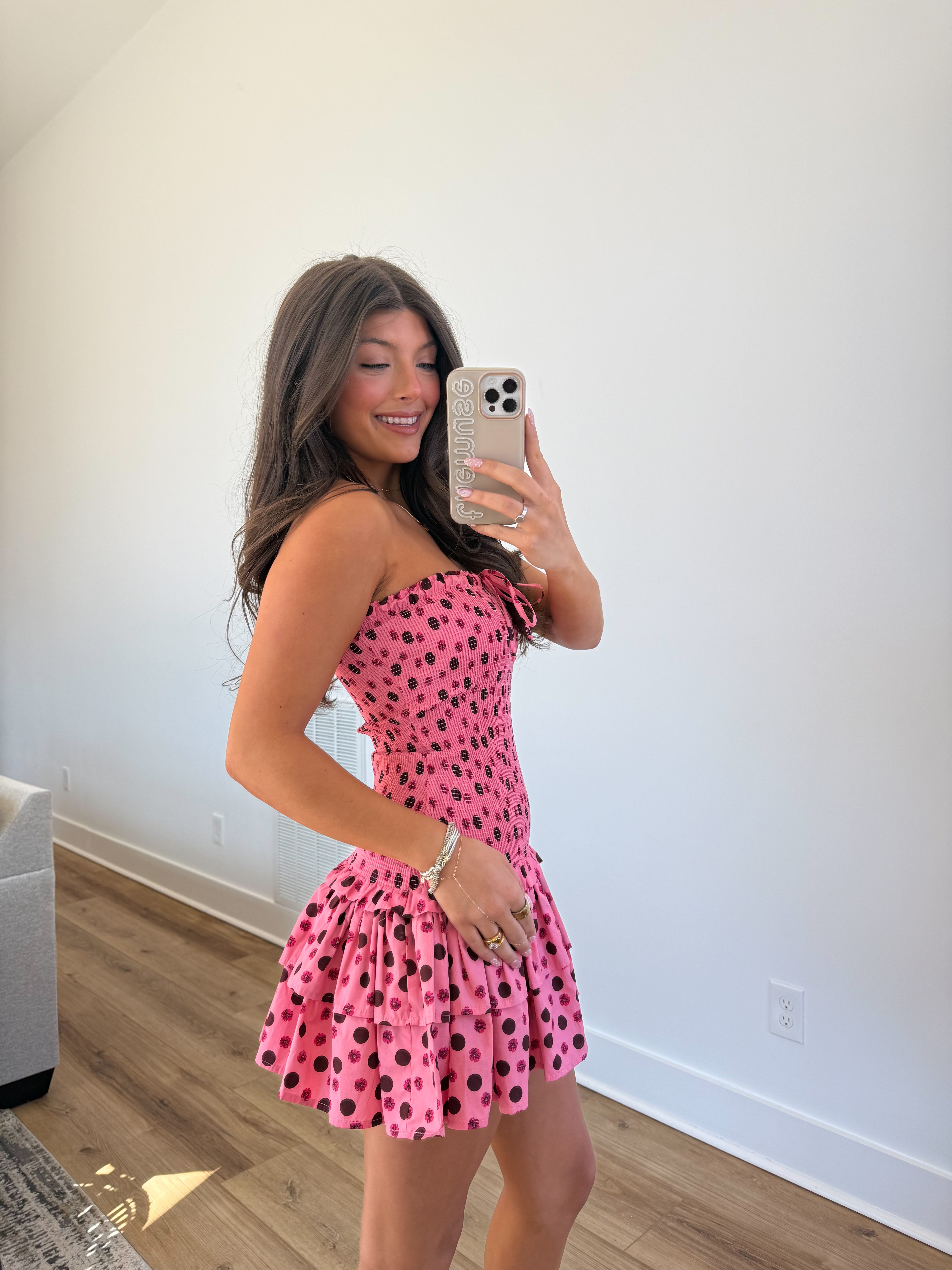 The Cocoa Bloom Mini Dres