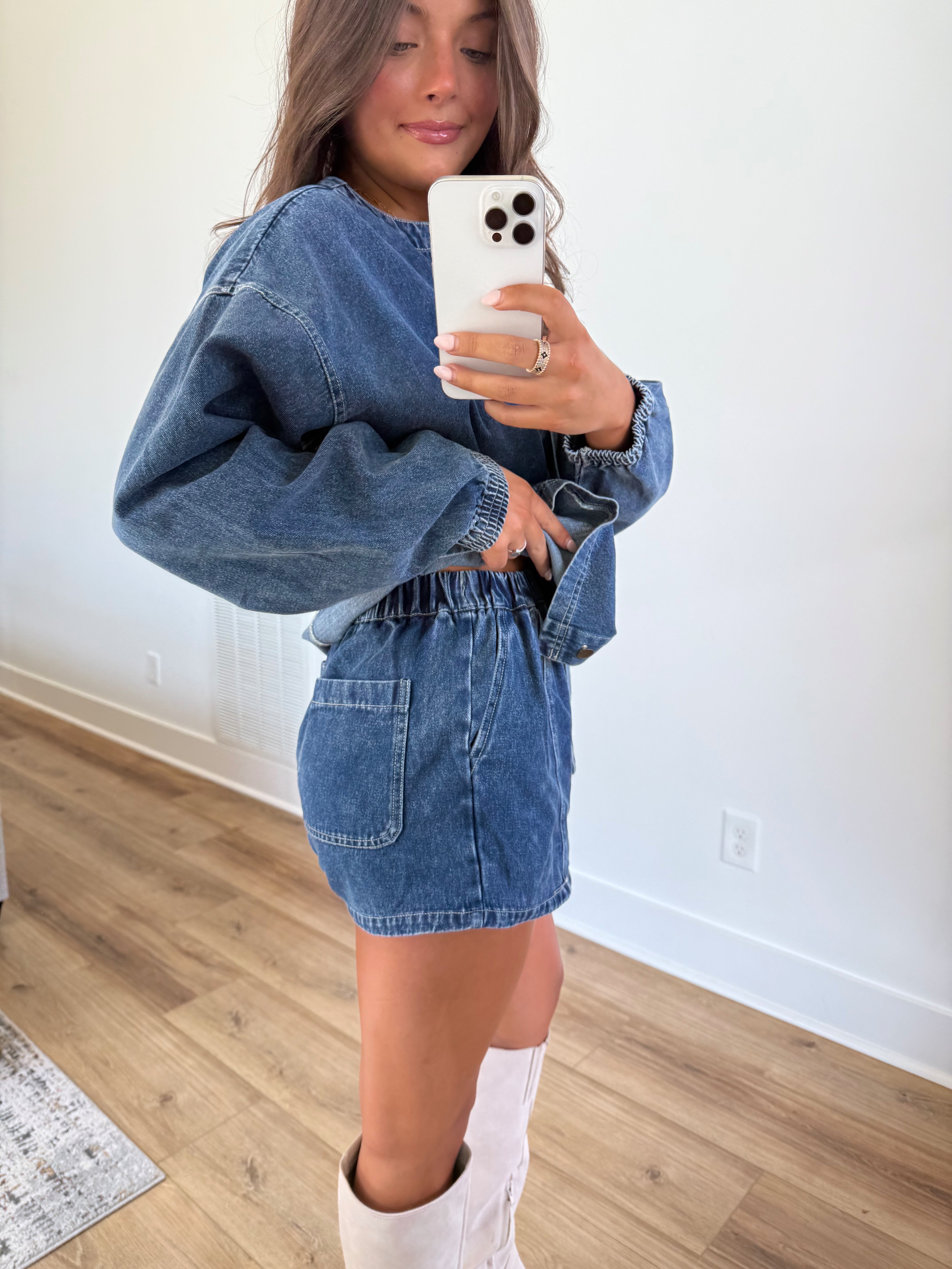 Dairy Girl Denim Set(PRE-ORDER (End of Oct.)/ Restock)