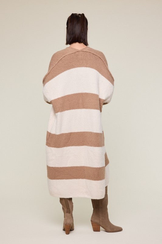 The Maison Stripe Cardigan