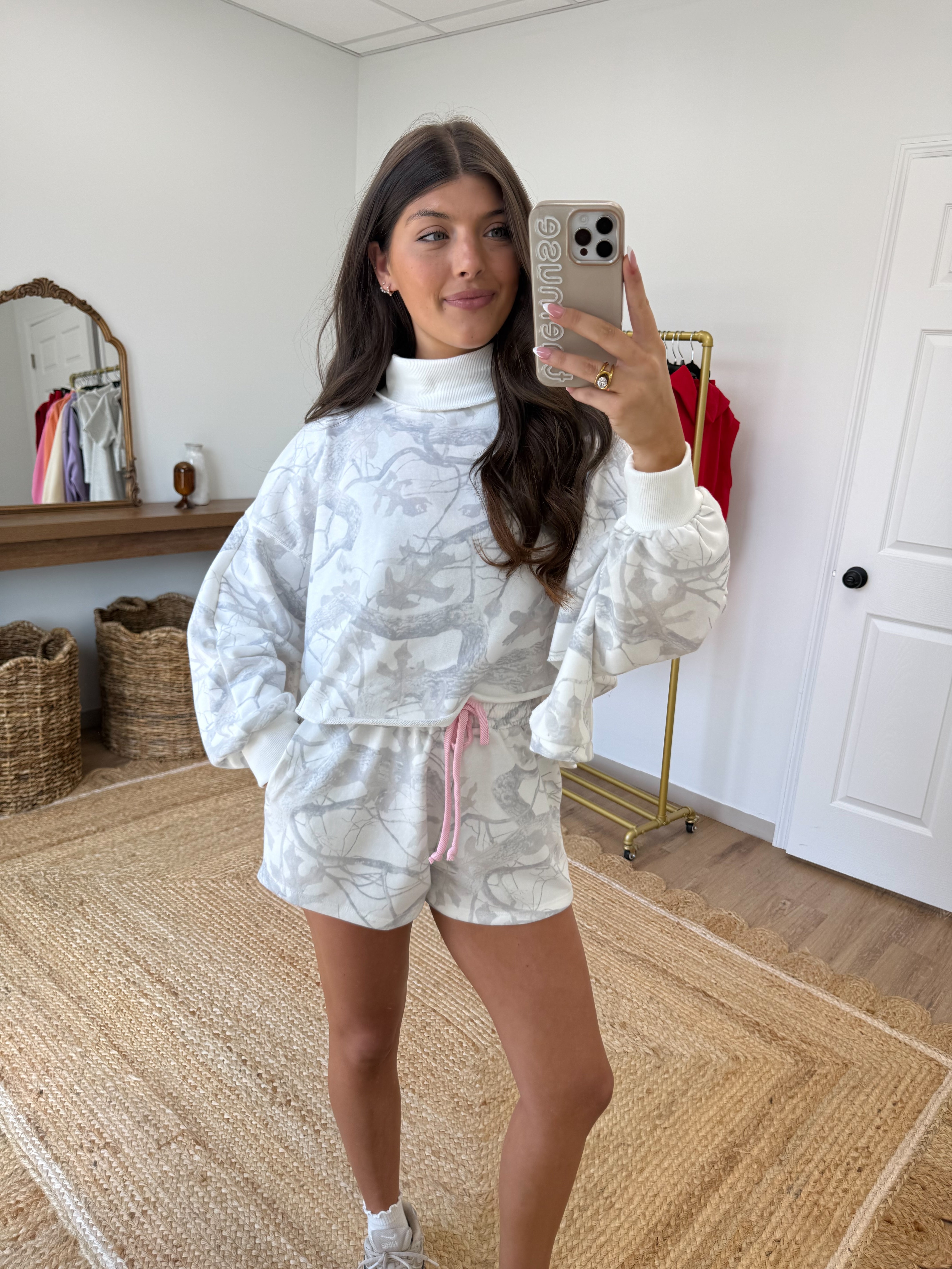 Summer Camo Mockneck Set