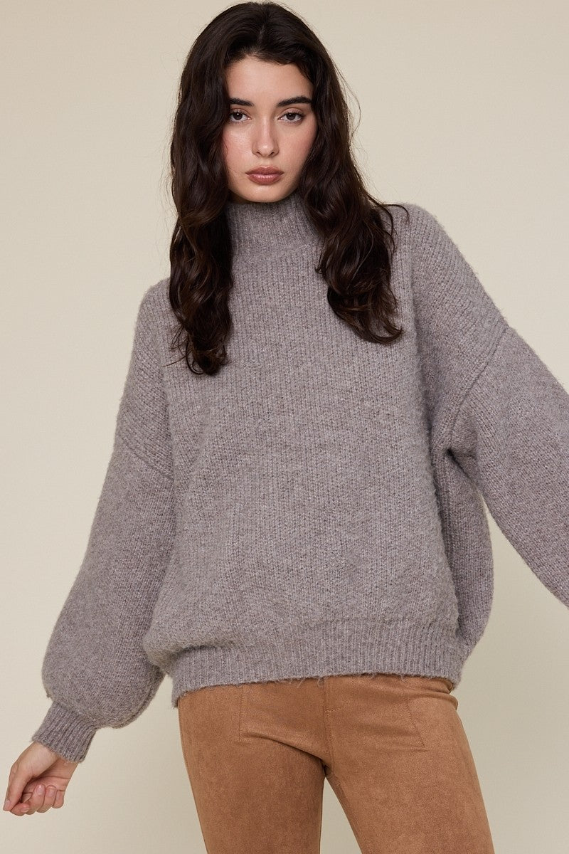 Cozy Feeling Sweater (Taupe)