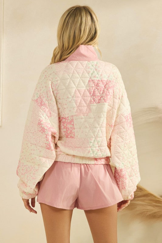 The Pink Patch Pullover