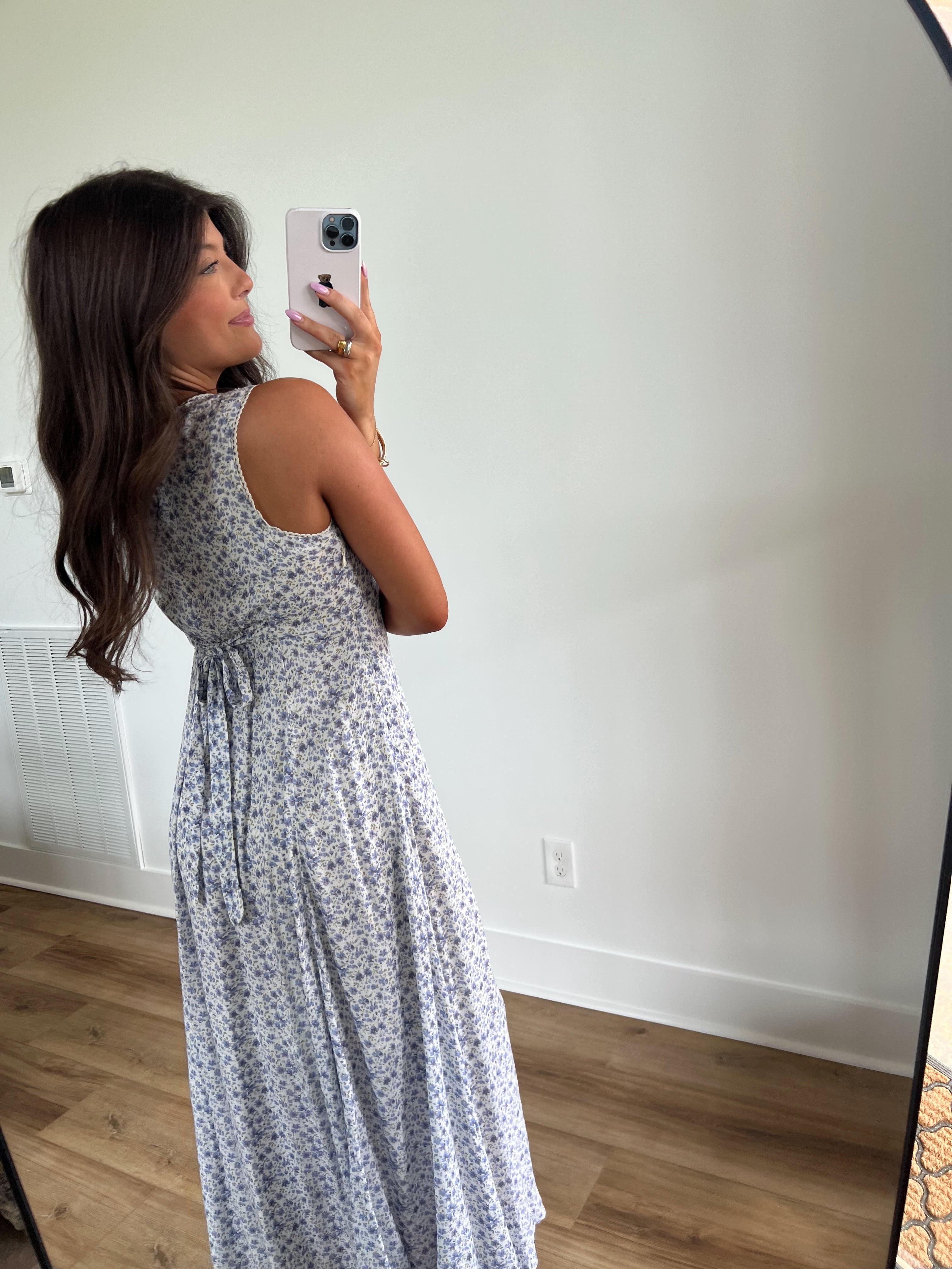 Charleston Girl Maxi Dress (Indigo)