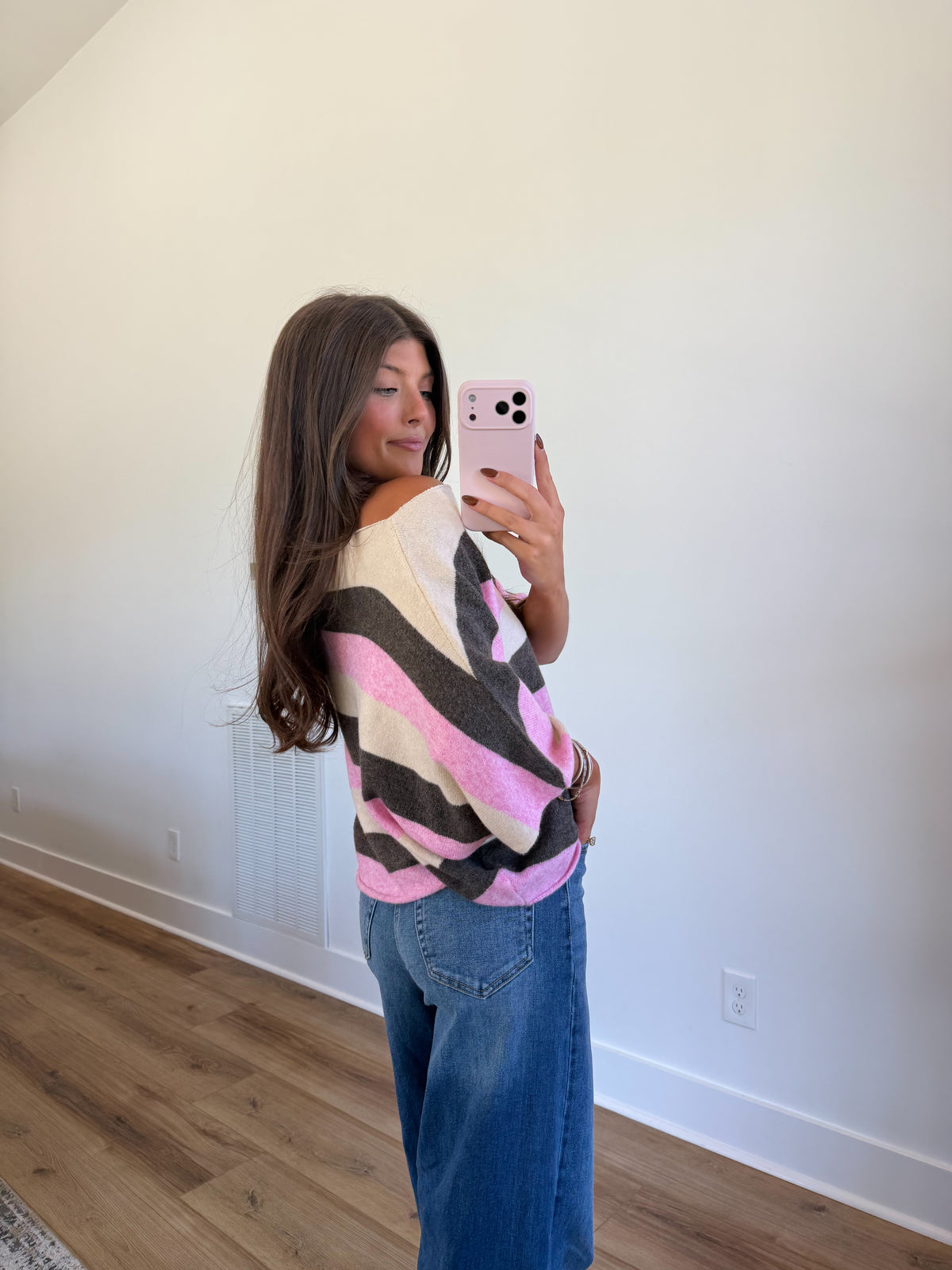 Strawberry Mocha Sweater