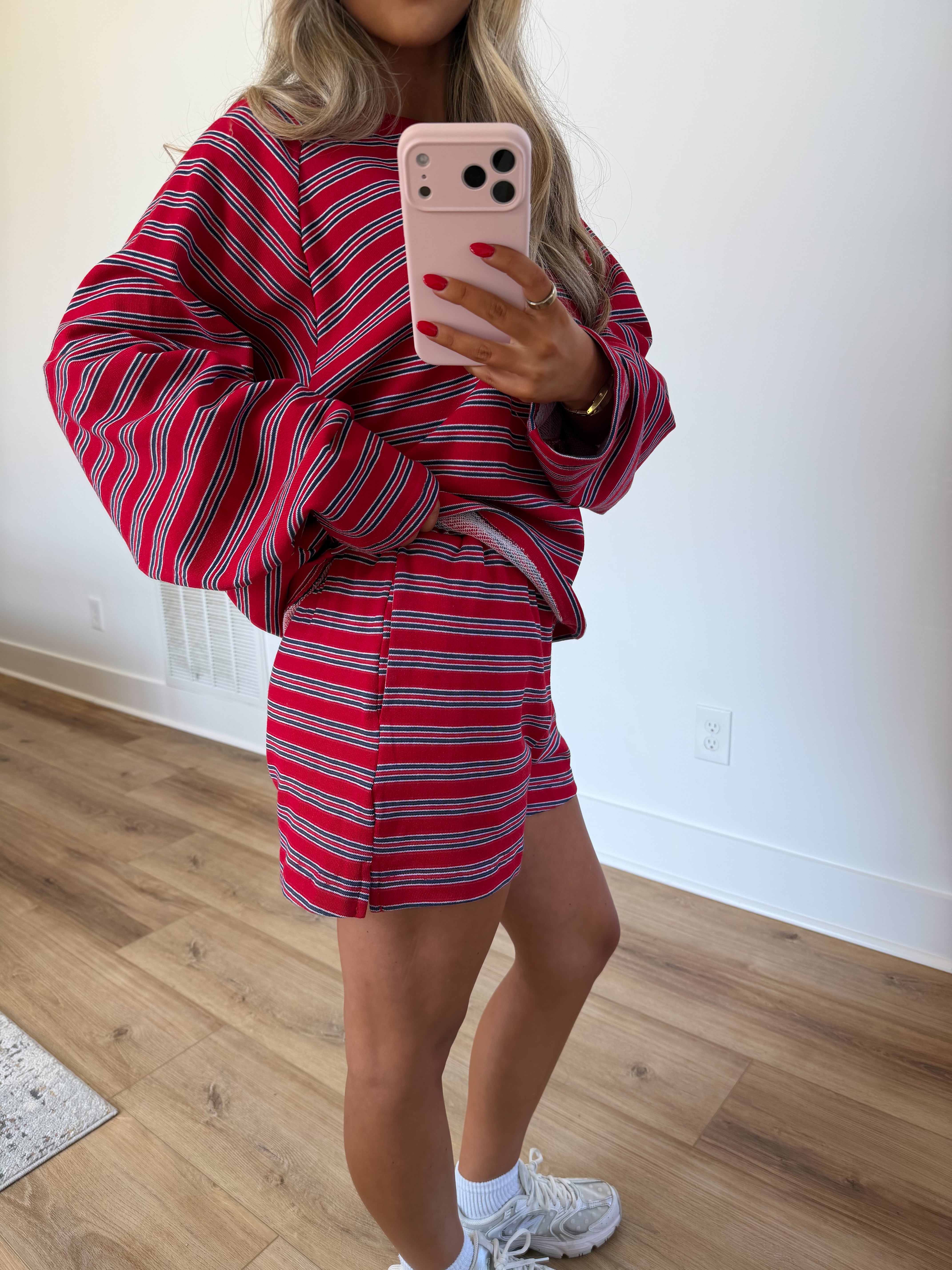 Better in Stripes Set (Red/Navy)