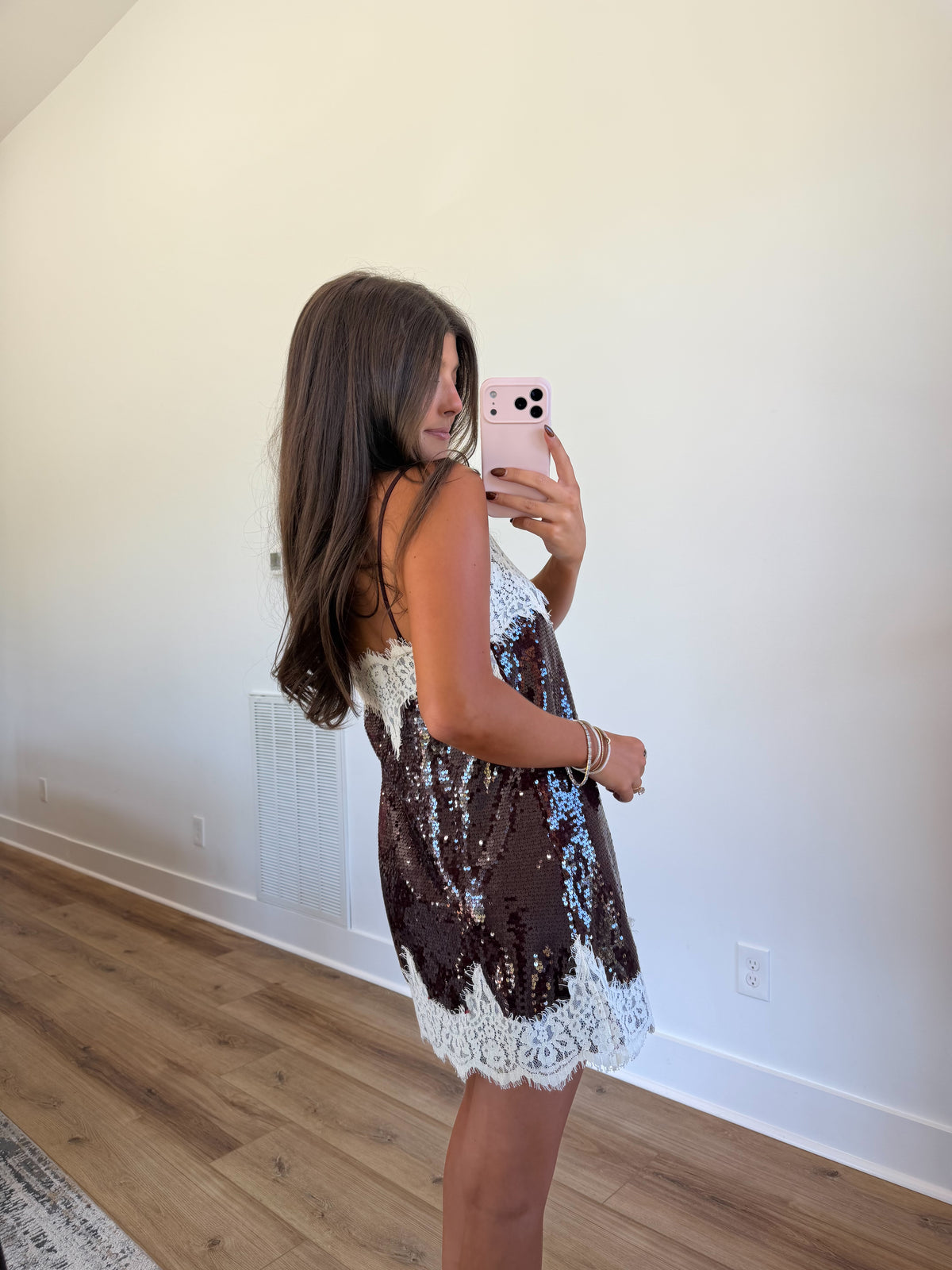 Gigi Mini Dress (Burgundy)
