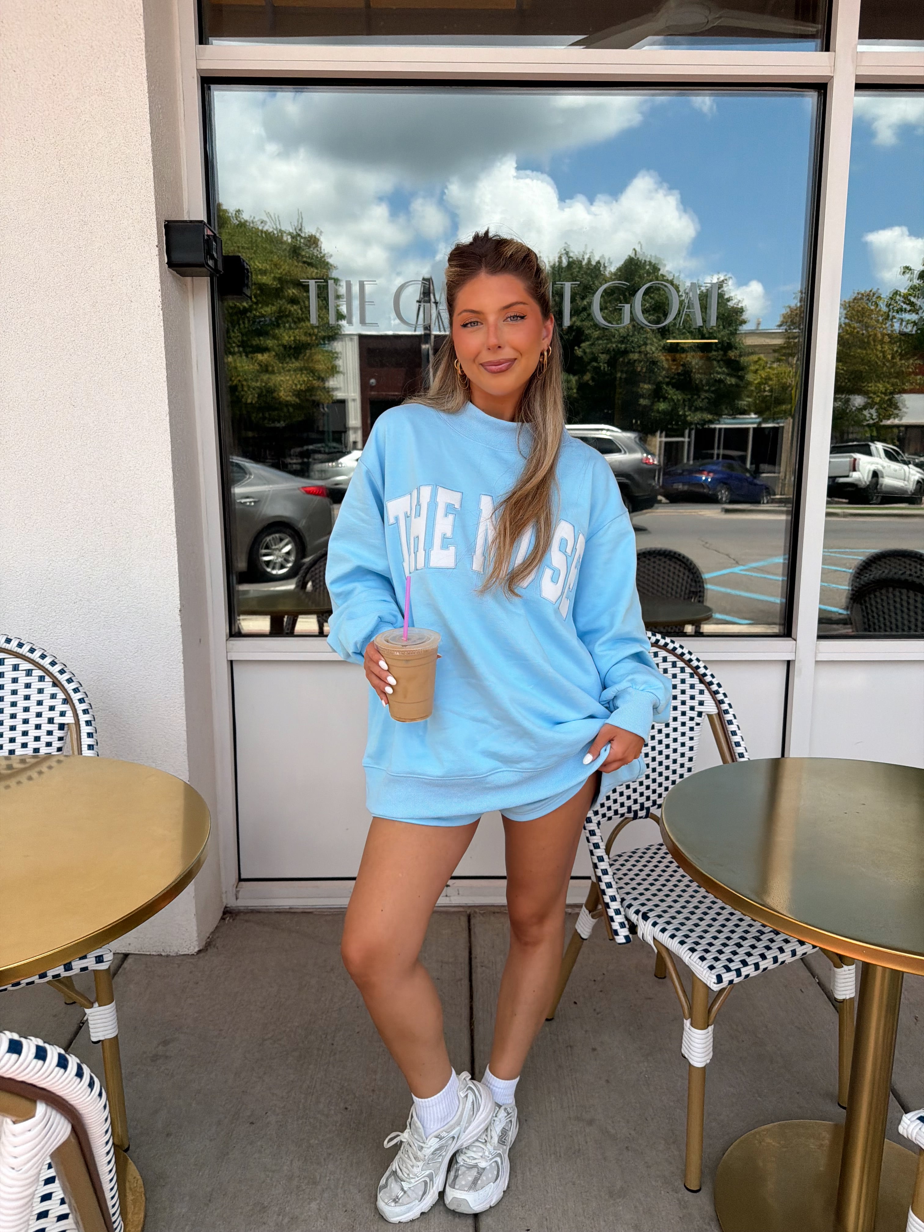 The Muse Mockneck (Sky Blue)