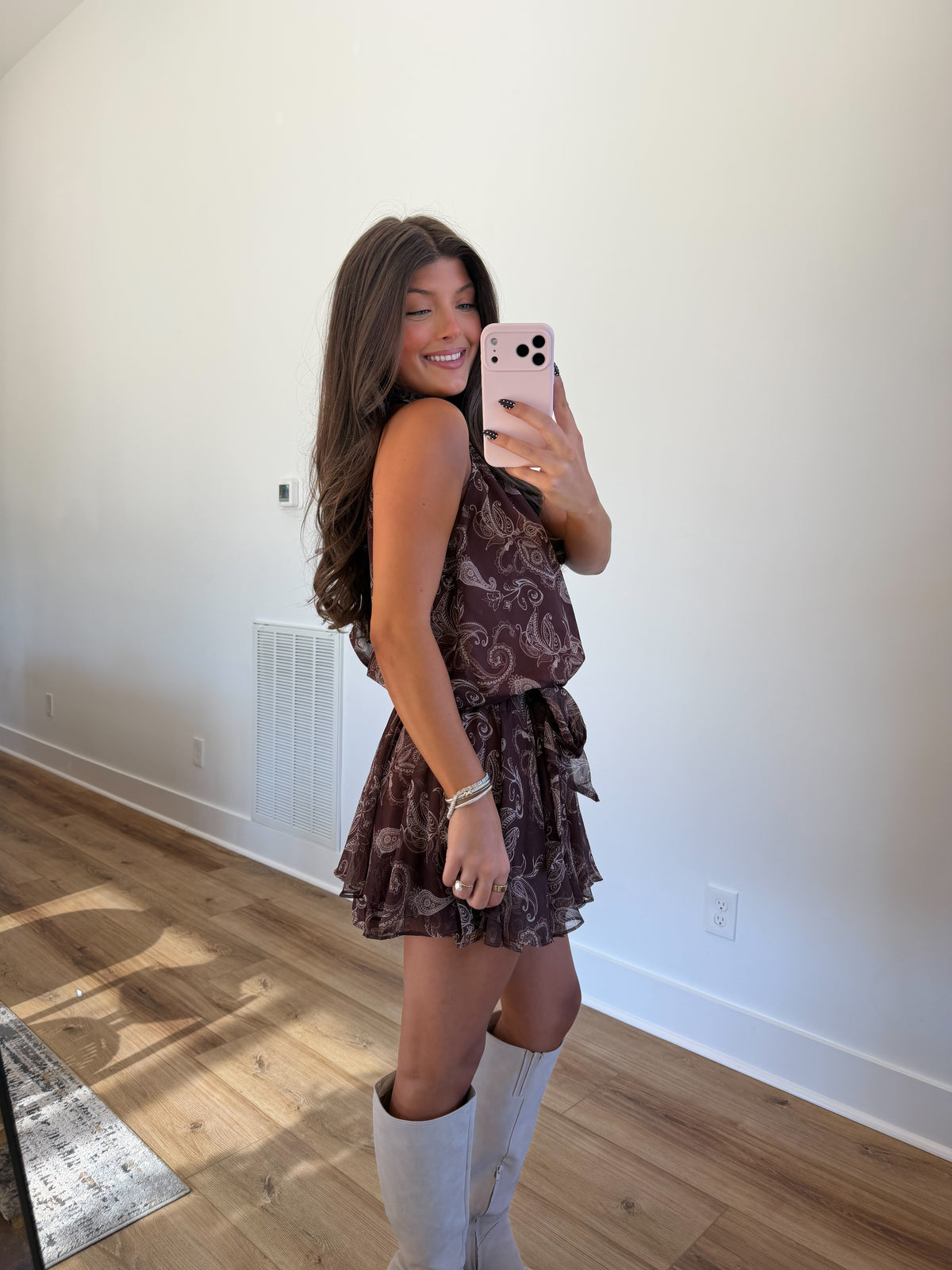 Bow & Paisley Dress