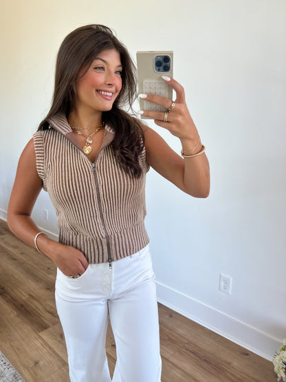 Mocha Sweater Top