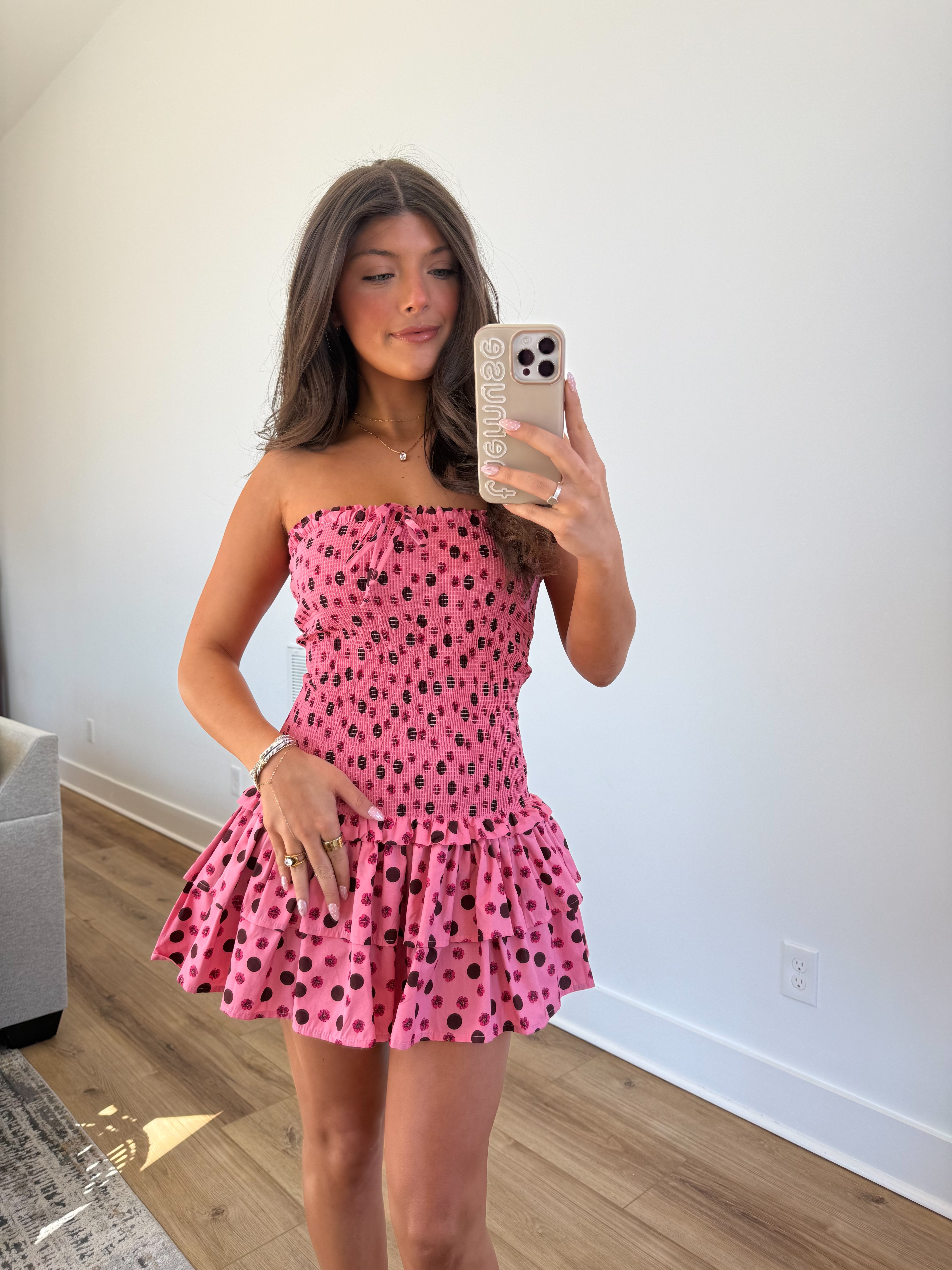 The Cocoa Bloom Mini Dres
