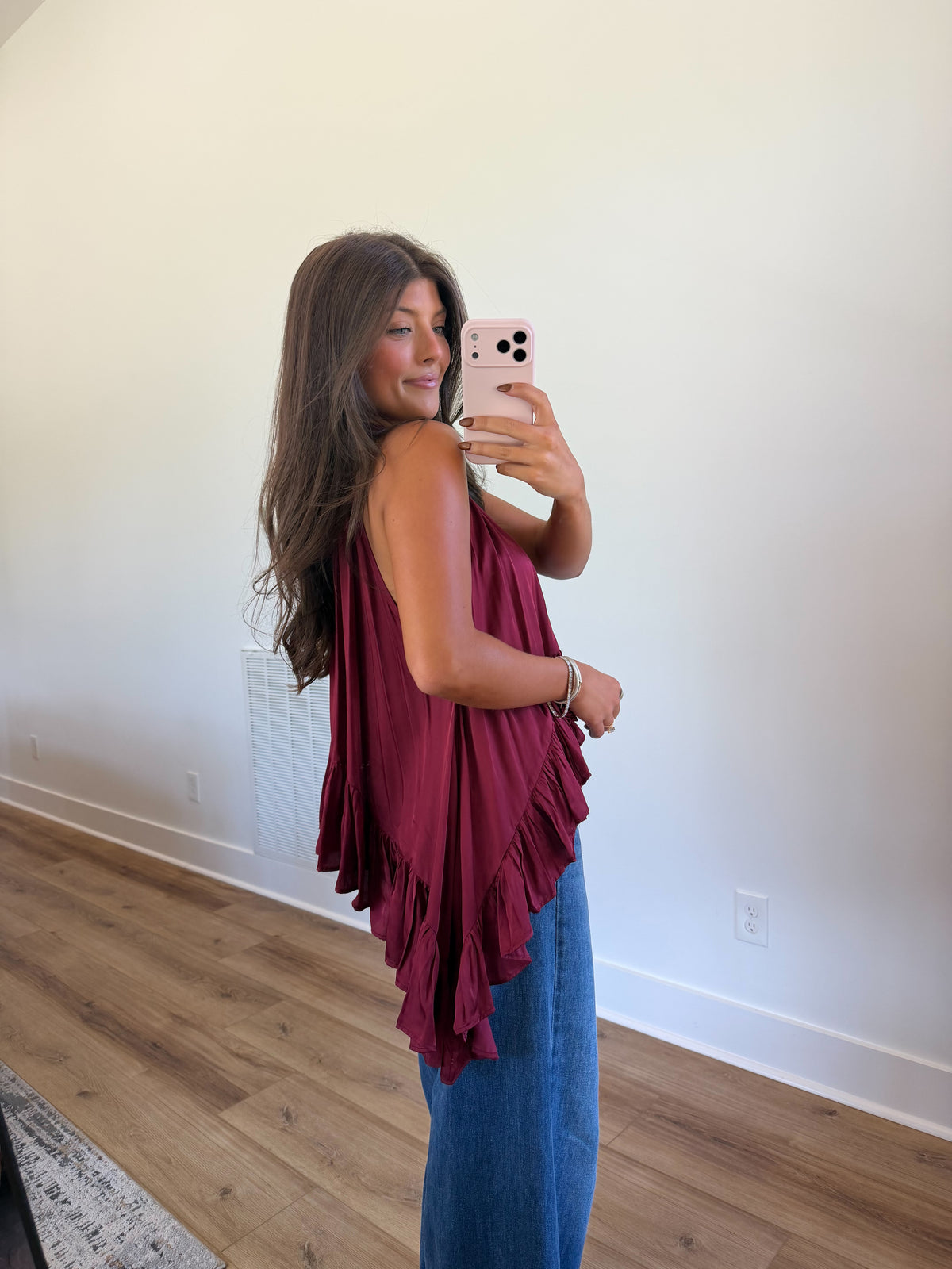 Marlowe Satin Top