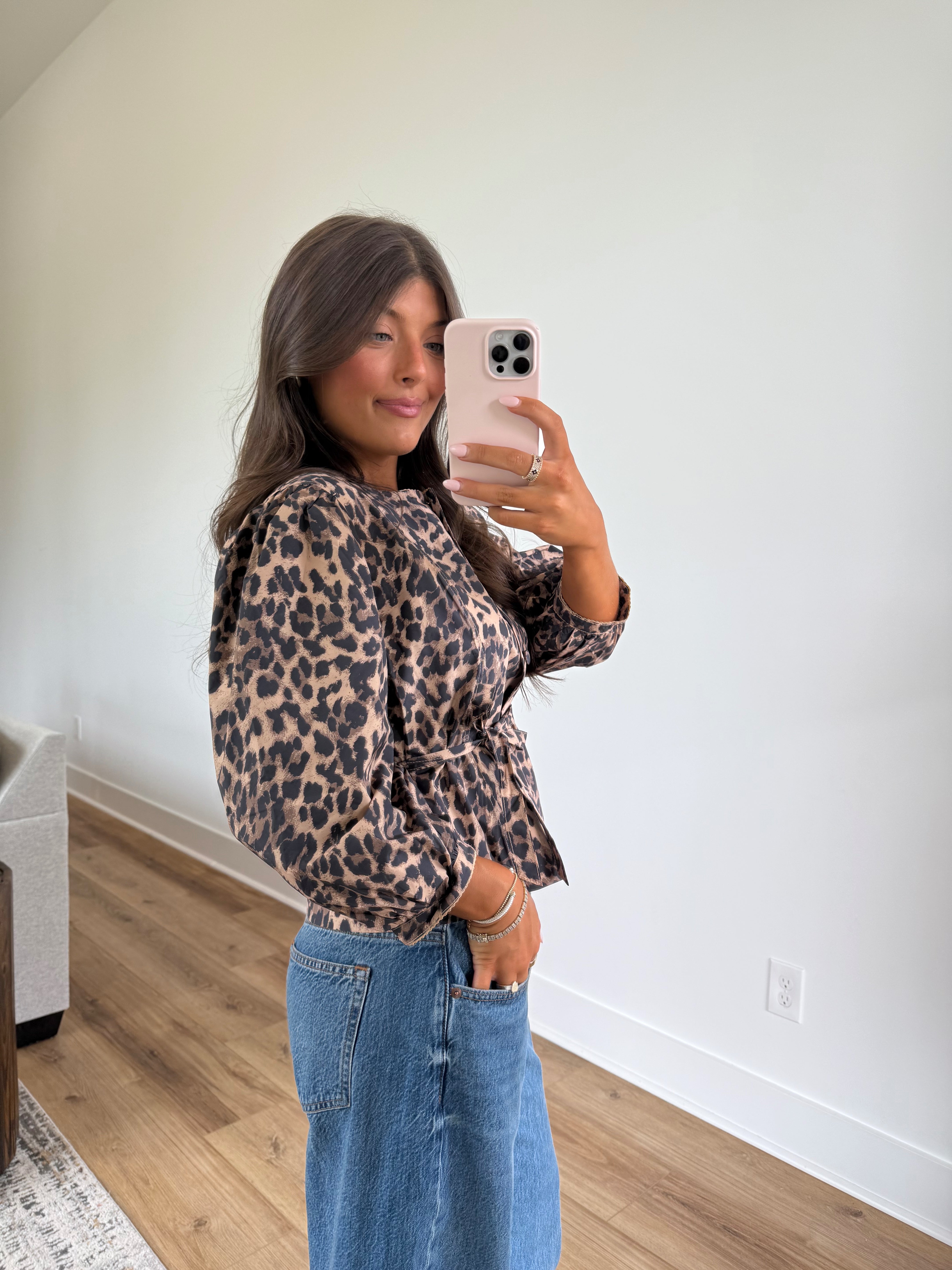 Leopard Luxe Top