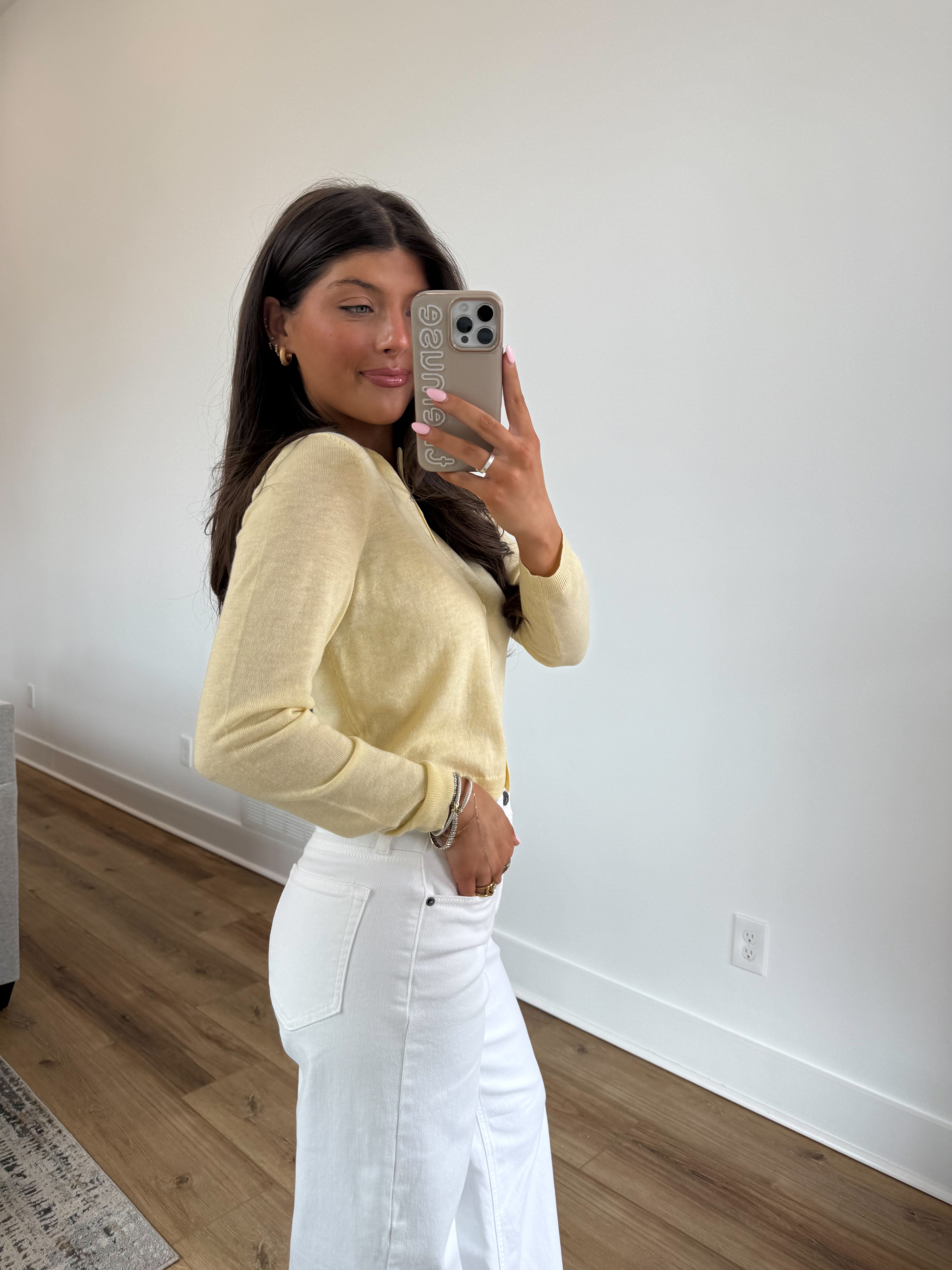 The Lemon Cream Cardi