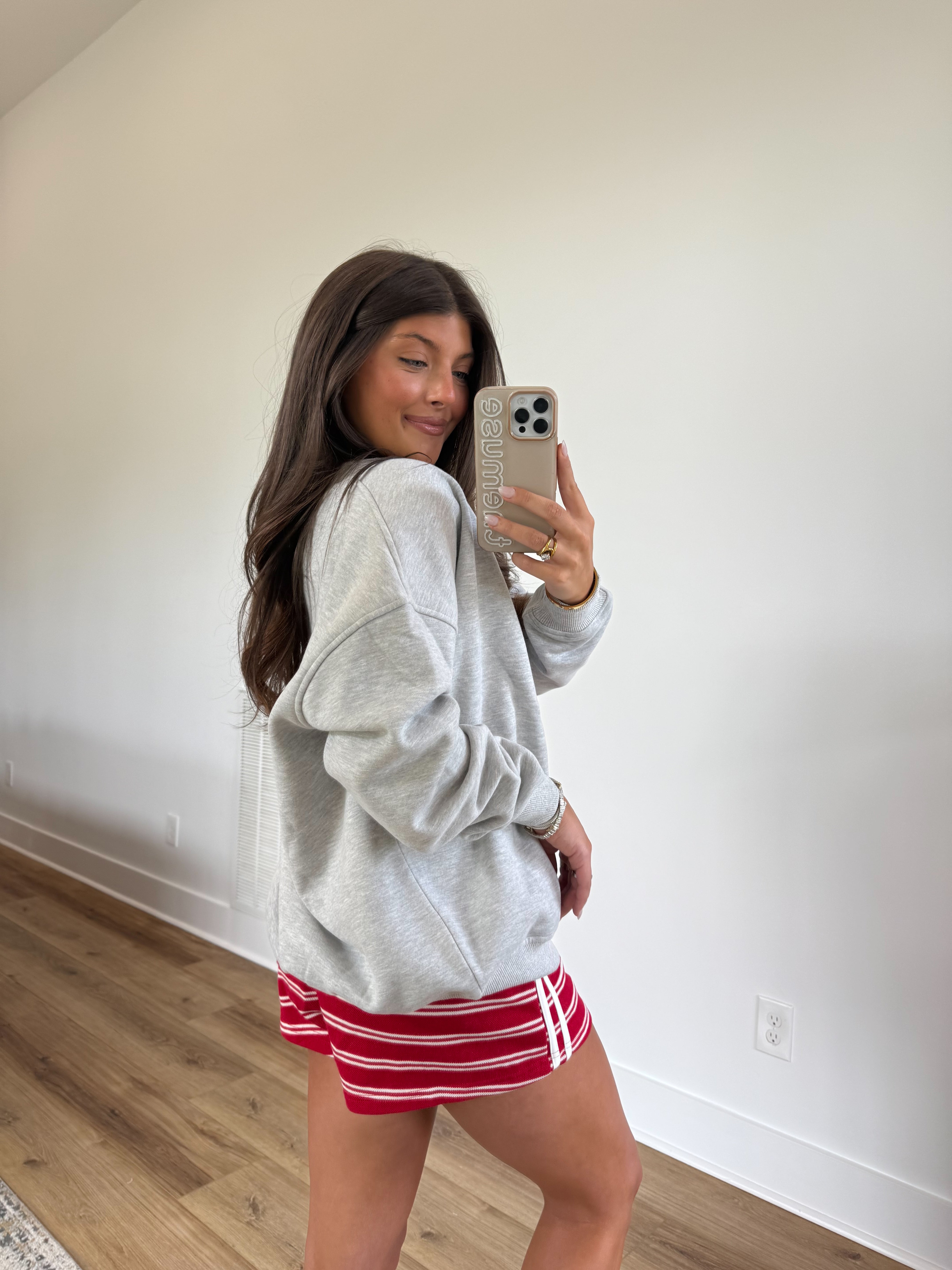 USA V-Neck Slouch Sweater