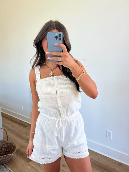 Dove Romper