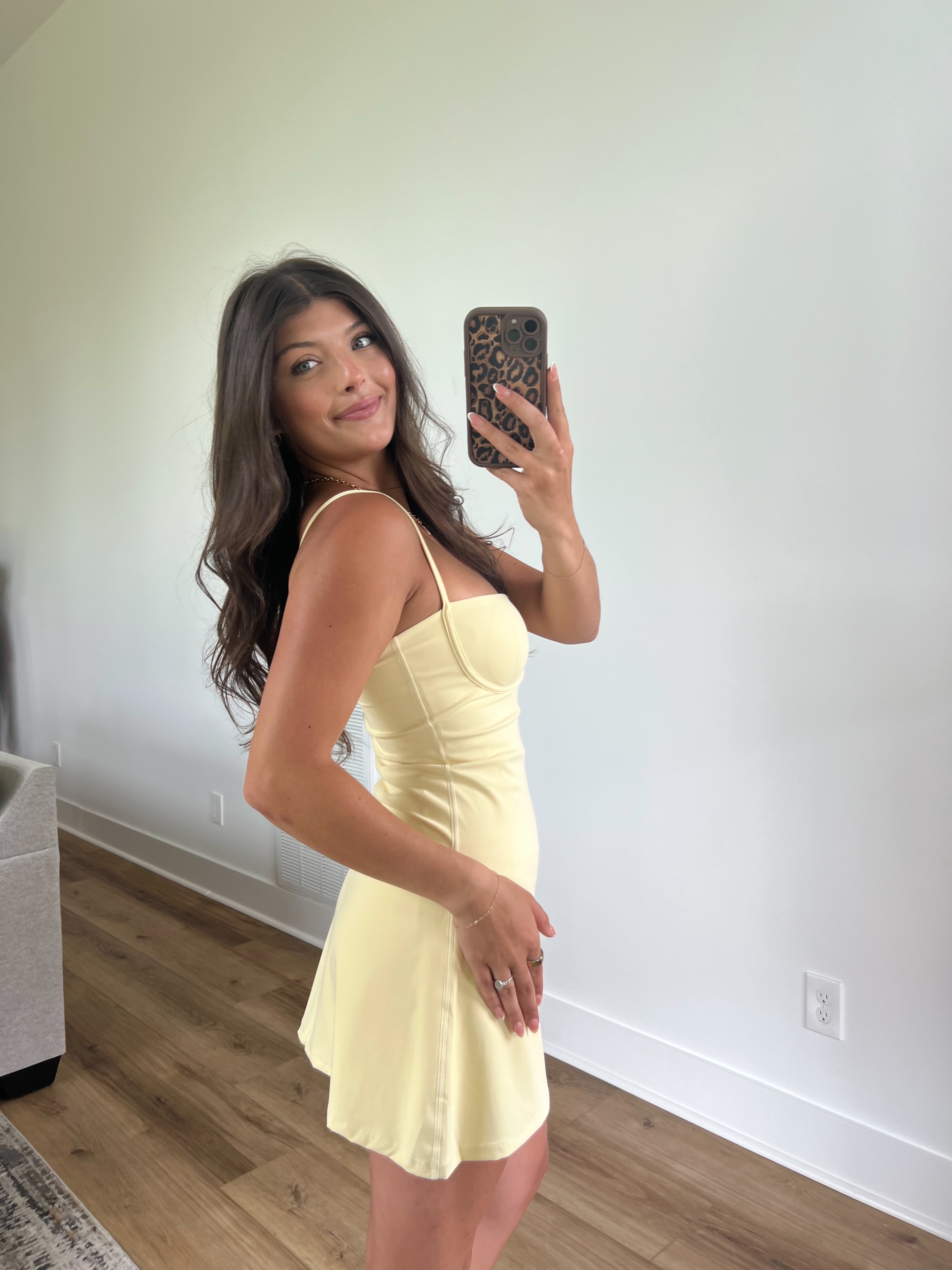 Yellow Sweetheart Dress