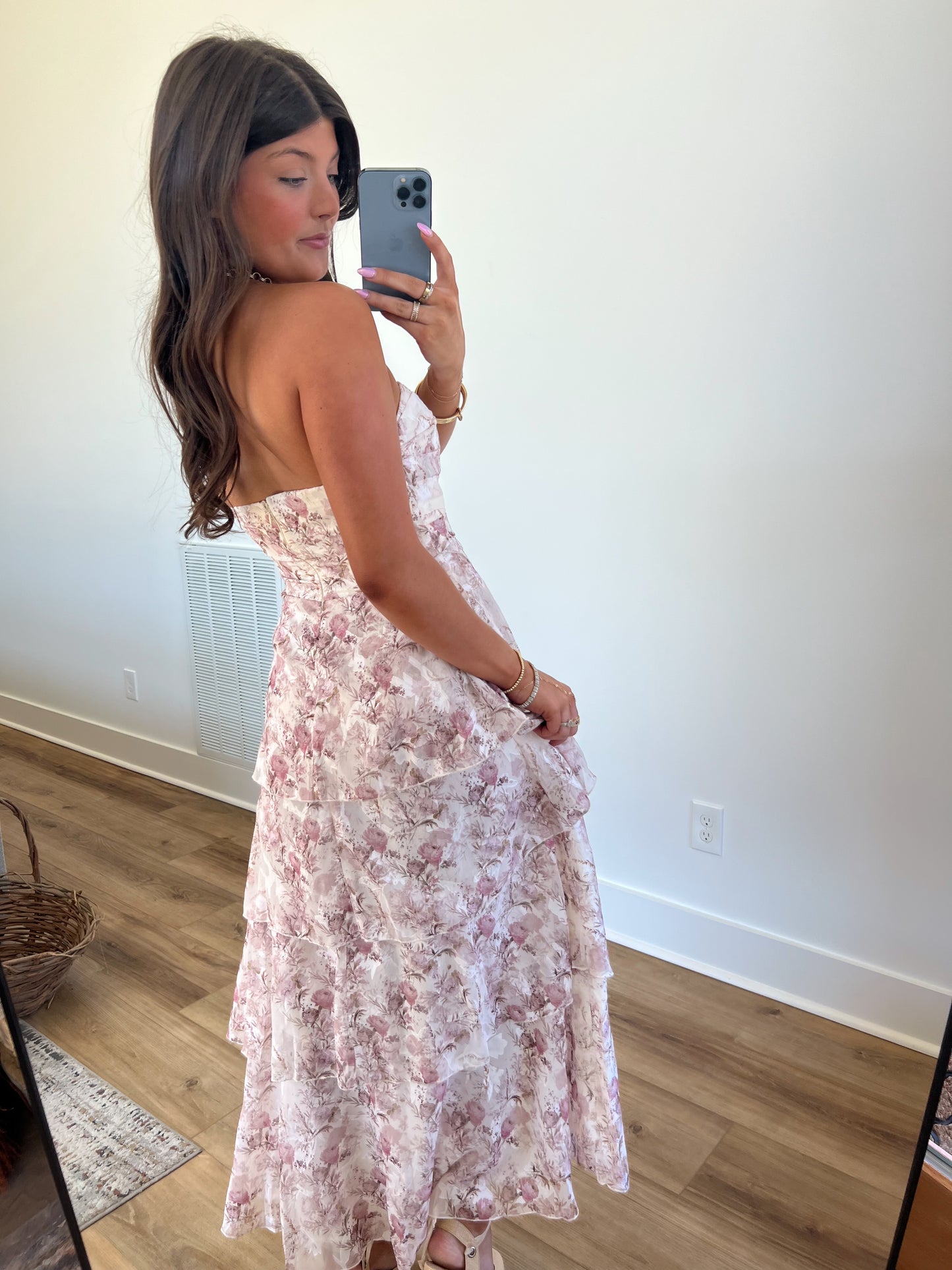 Fanci Ruffle Floral Dress