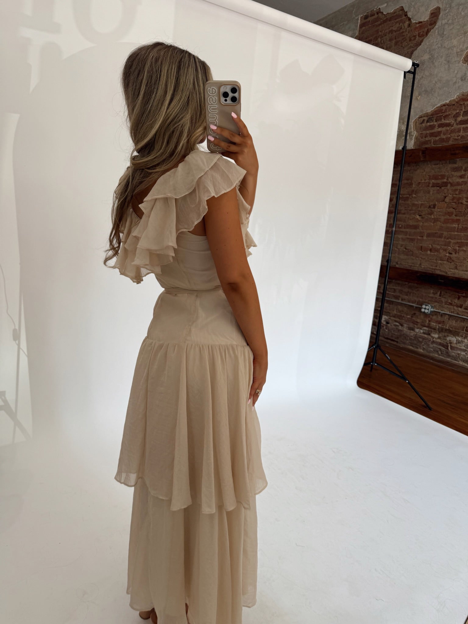 Charleston Ruffle Maxi