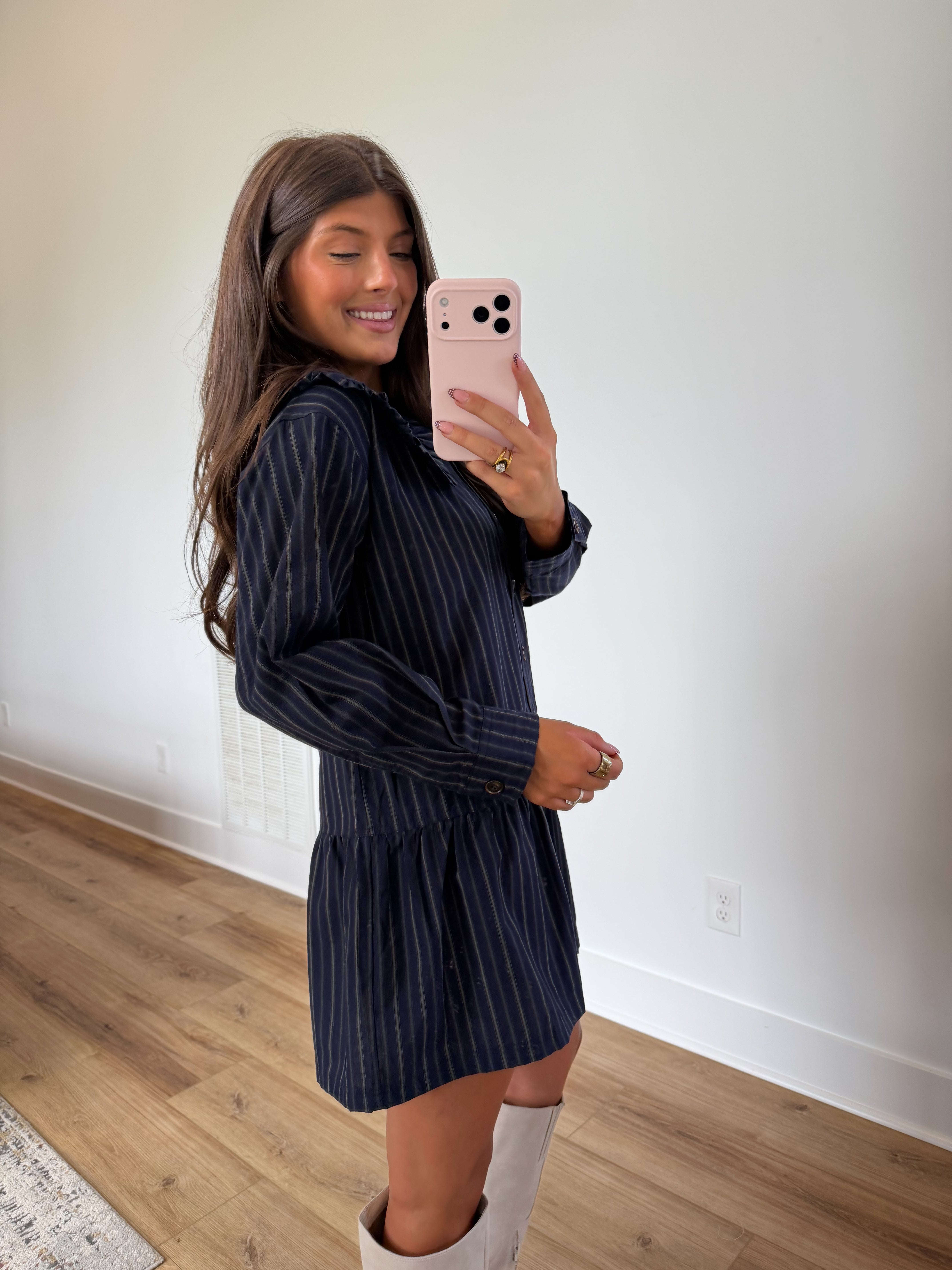 Kylina Collar Mini Dress