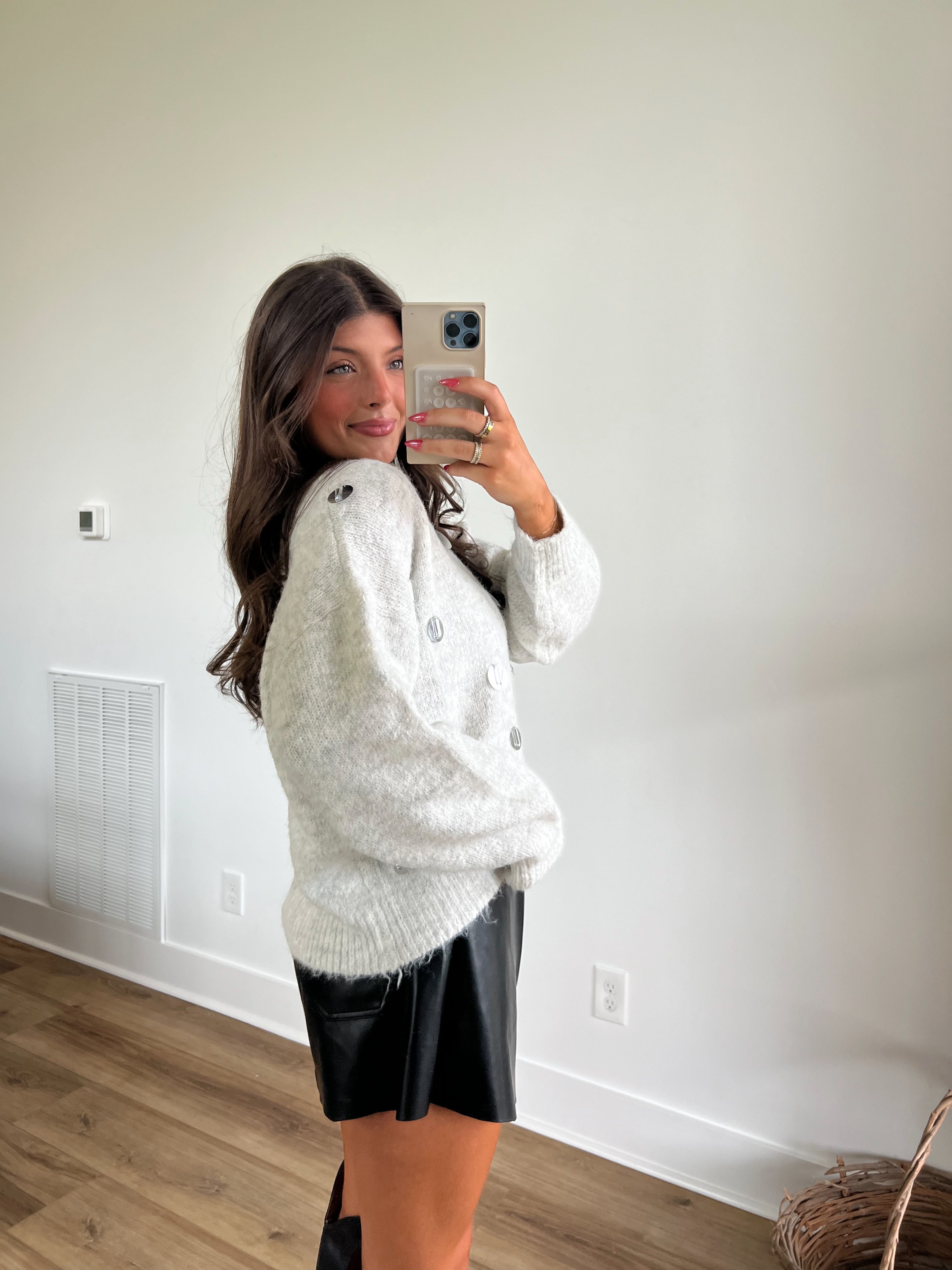 Disco Sequin Sweater Top
