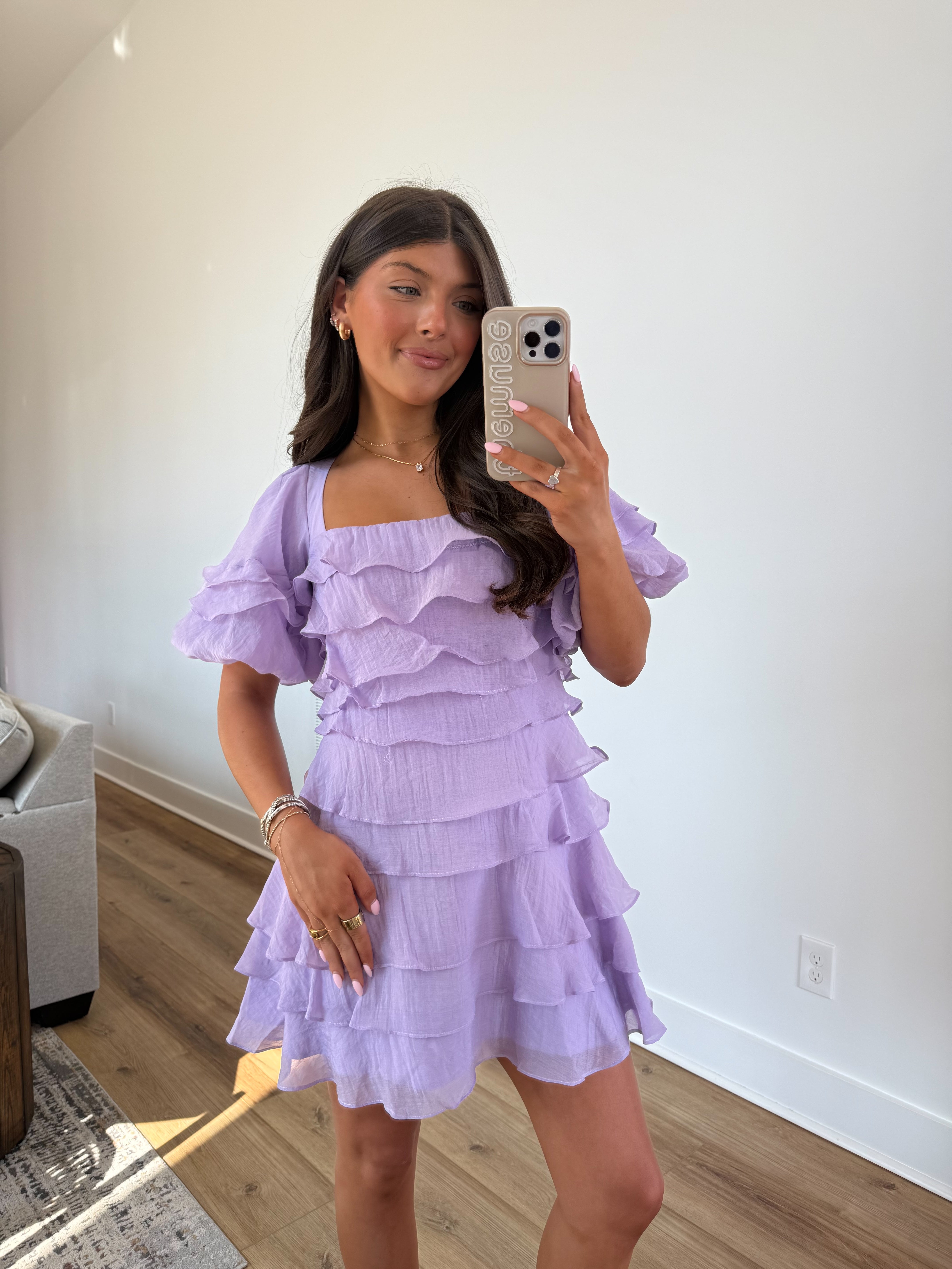 The Lavender Tiered Dress