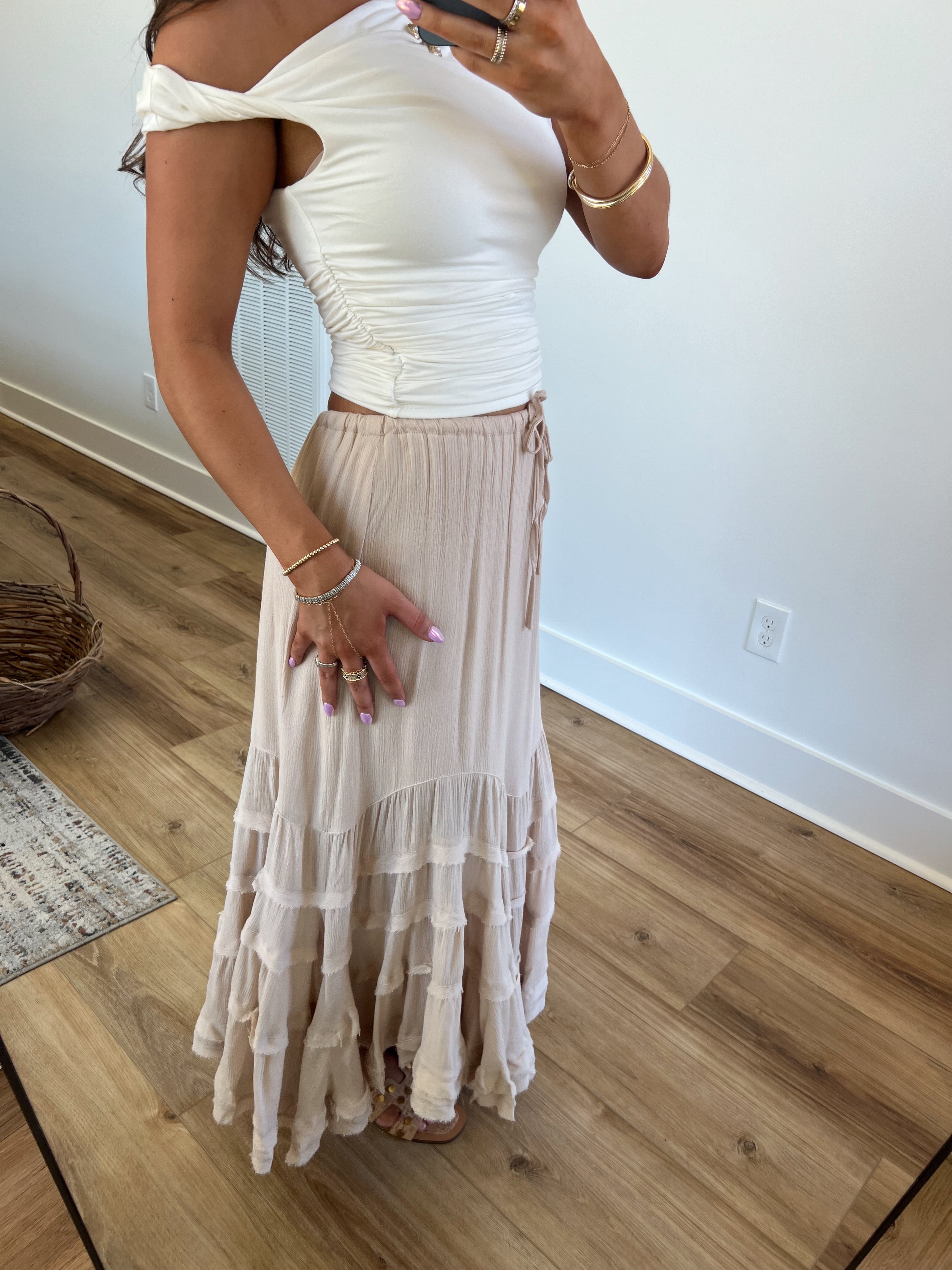 Sofia Maxi Skirt (Restock)